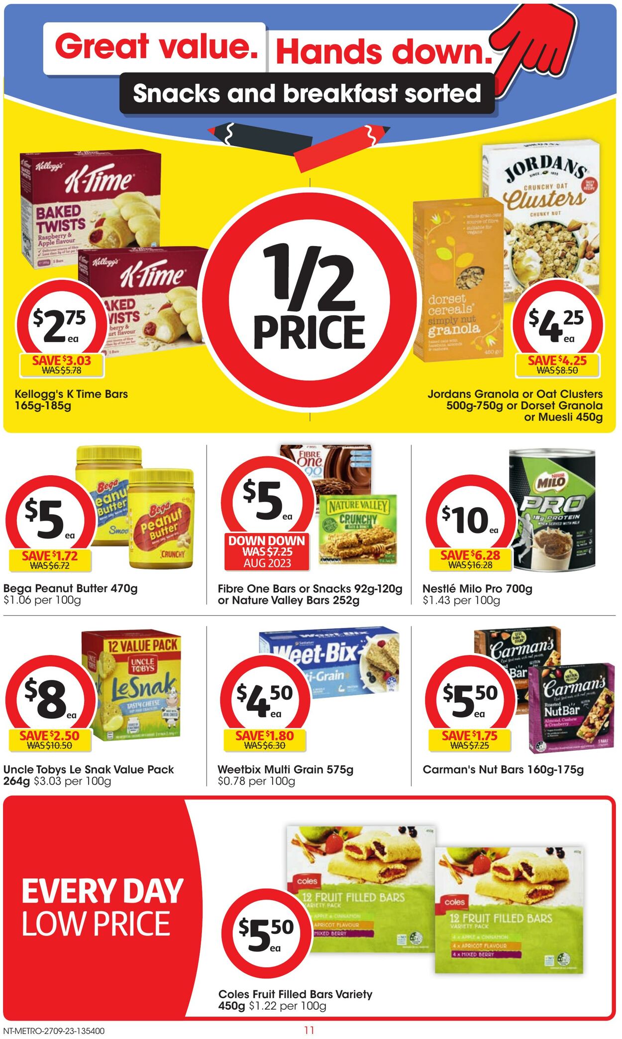 Catalogue Coles 27.09.2023 - 03.10.2023