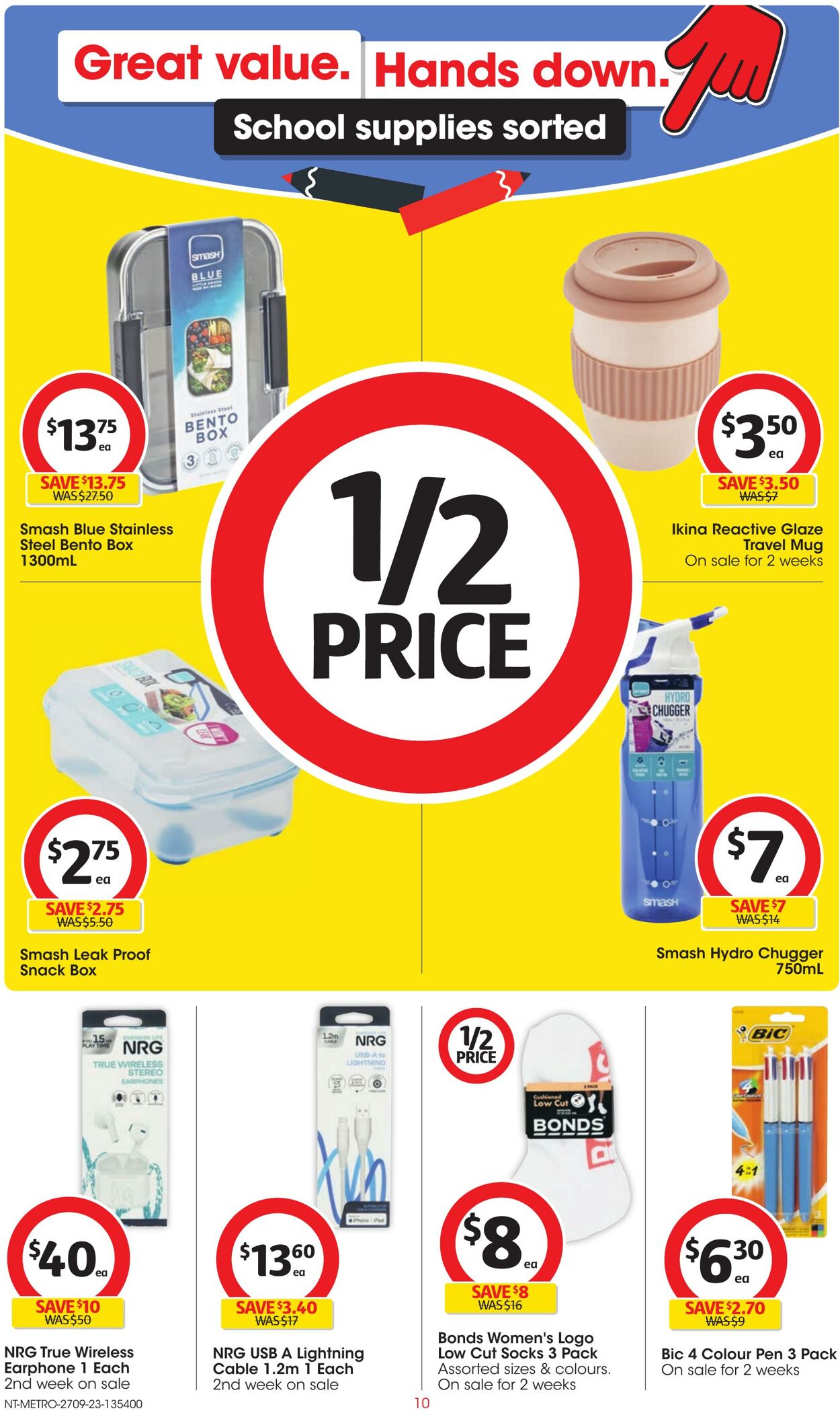 Catalogue Coles 27.09.2023 - 03.10.2023