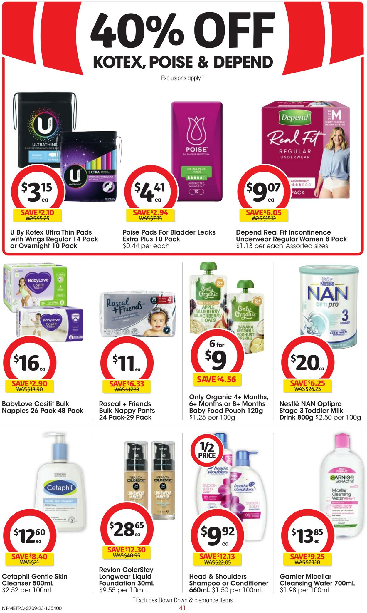 Catalogue Coles 27.09.2023 - 03.10.2023