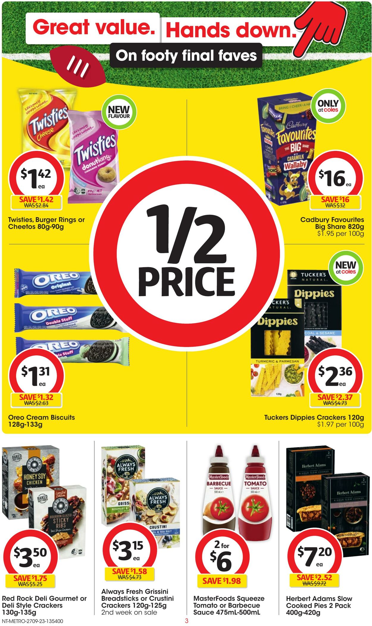 Catalogue Coles 27.09.2023 - 03.10.2023