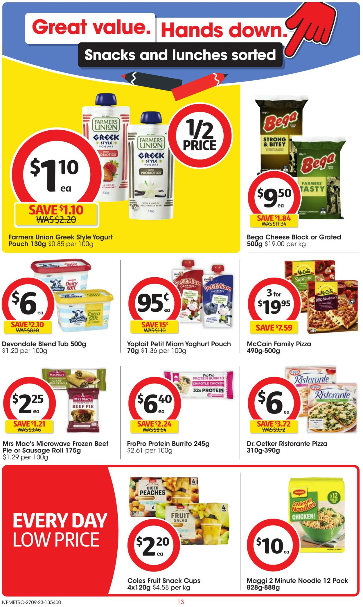Catalogue Coles 27.09.2023 - 03.10.2023