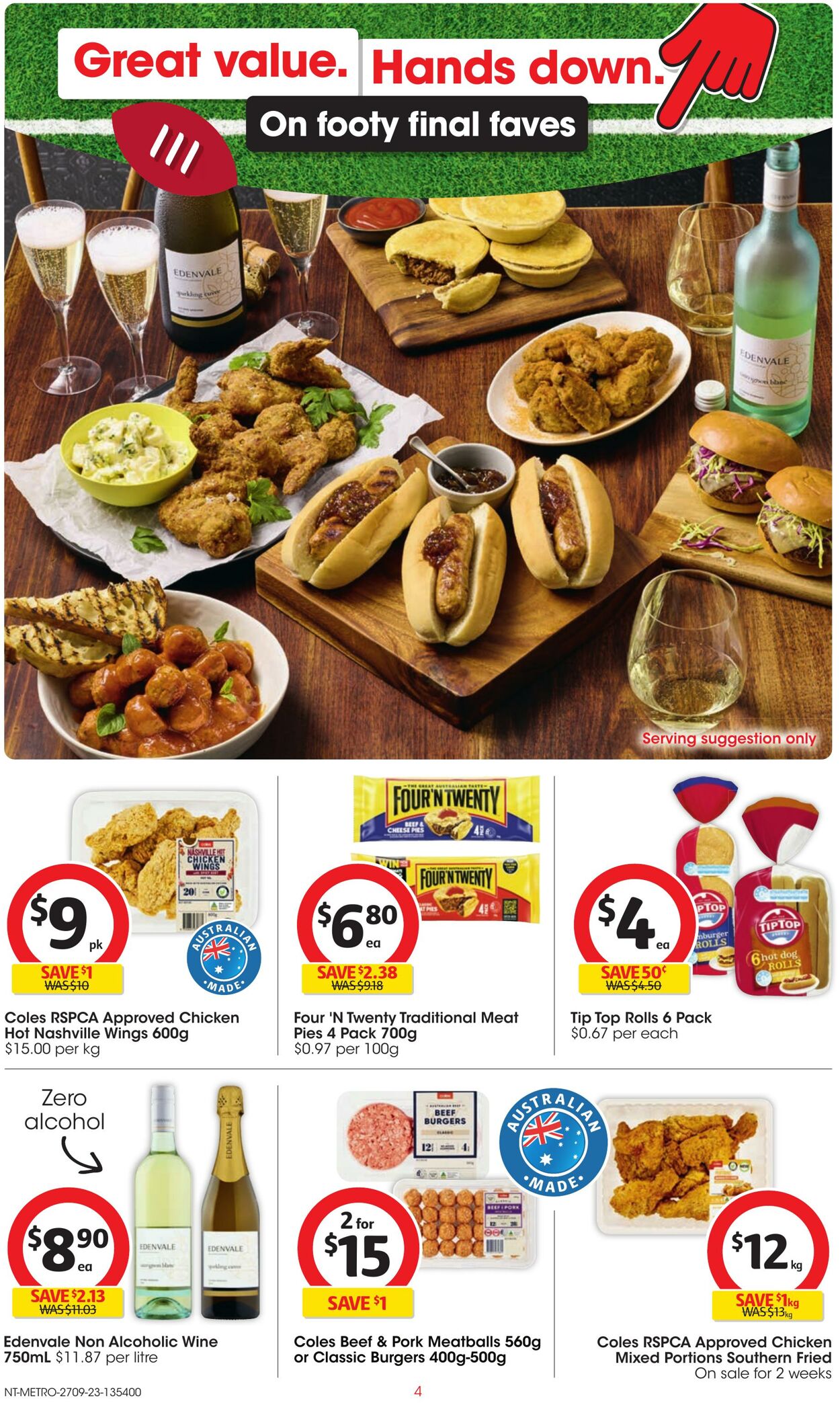 Catalogue Coles 27.09.2023 - 03.10.2023