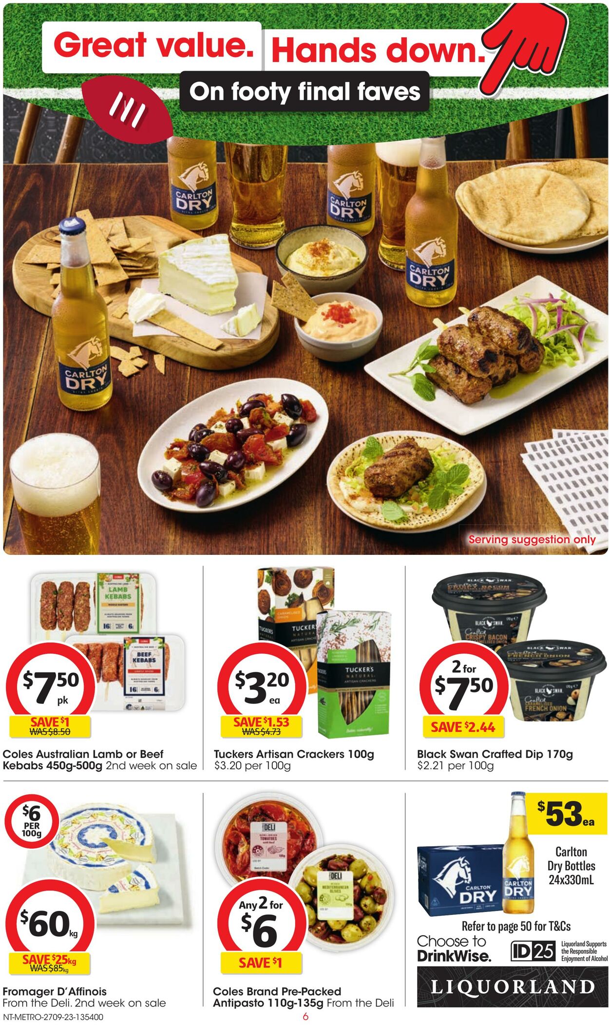 Catalogue Coles 27.09.2023 - 03.10.2023