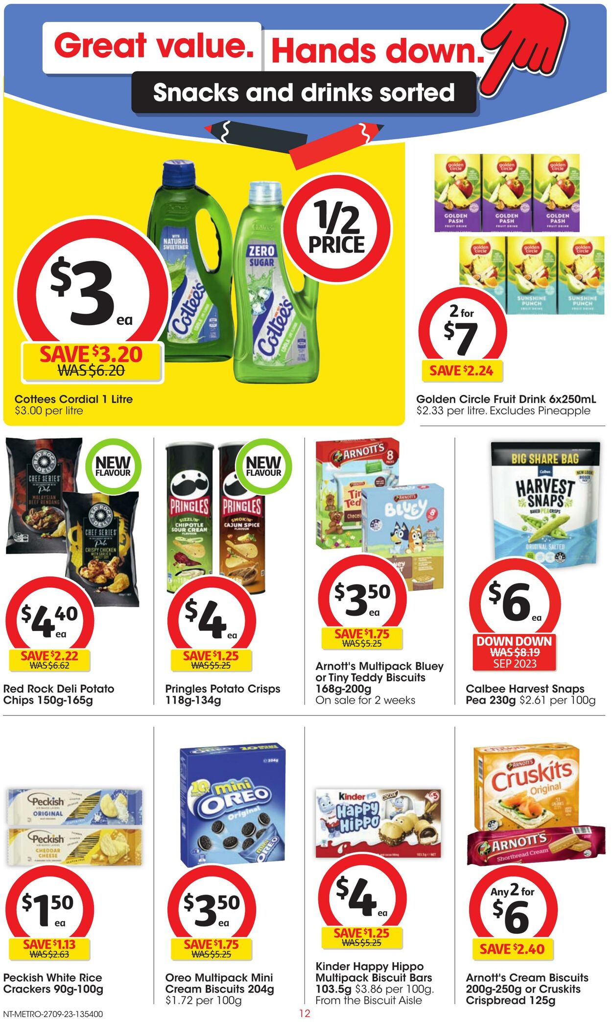 Catalogue Coles 27.09.2023 - 03.10.2023