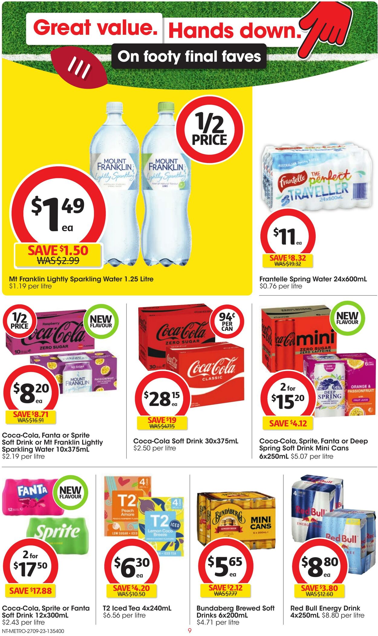 Catalogue Coles 27.09.2023 - 03.10.2023