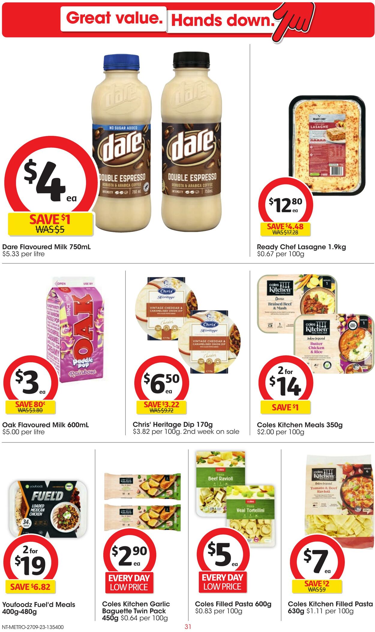 Catalogue Coles 27.09.2023 - 03.10.2023