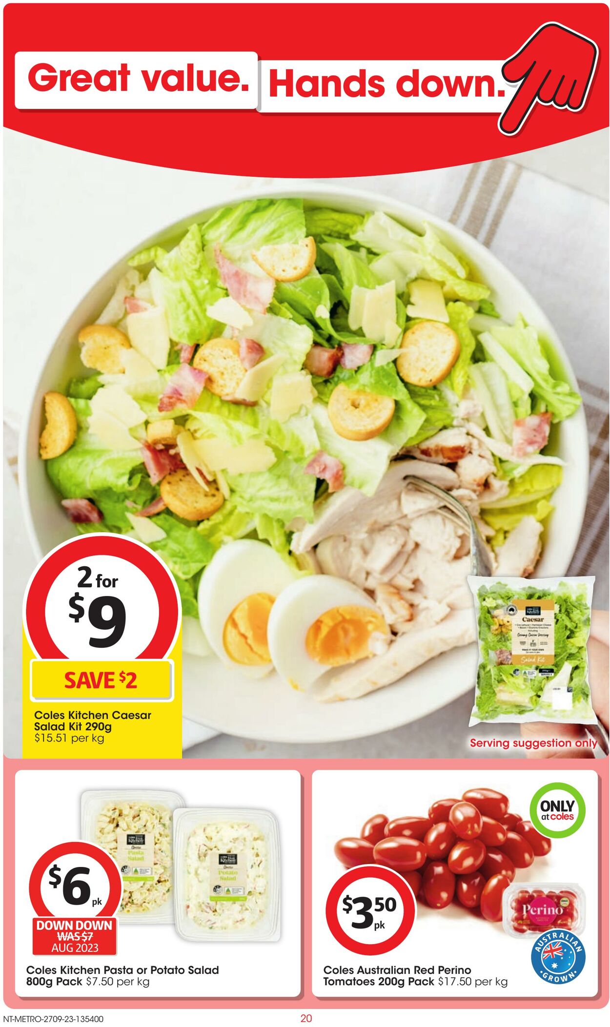 Catalogue Coles 27.09.2023 - 03.10.2023