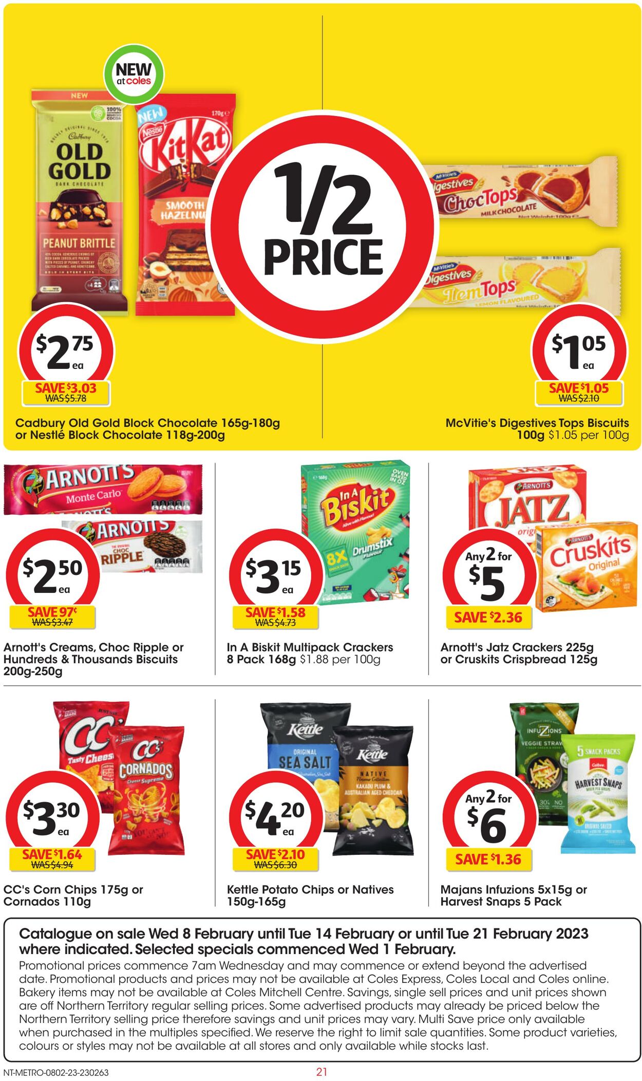 Catalogue Coles 08.02.2023 - 14.02.2023