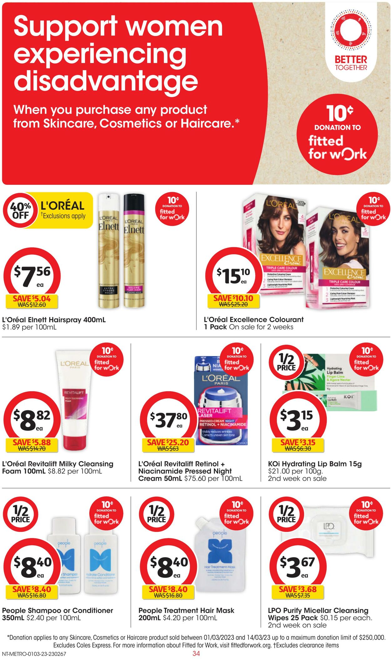 Catalogue Coles 01.03.2023 - 07.03.2023