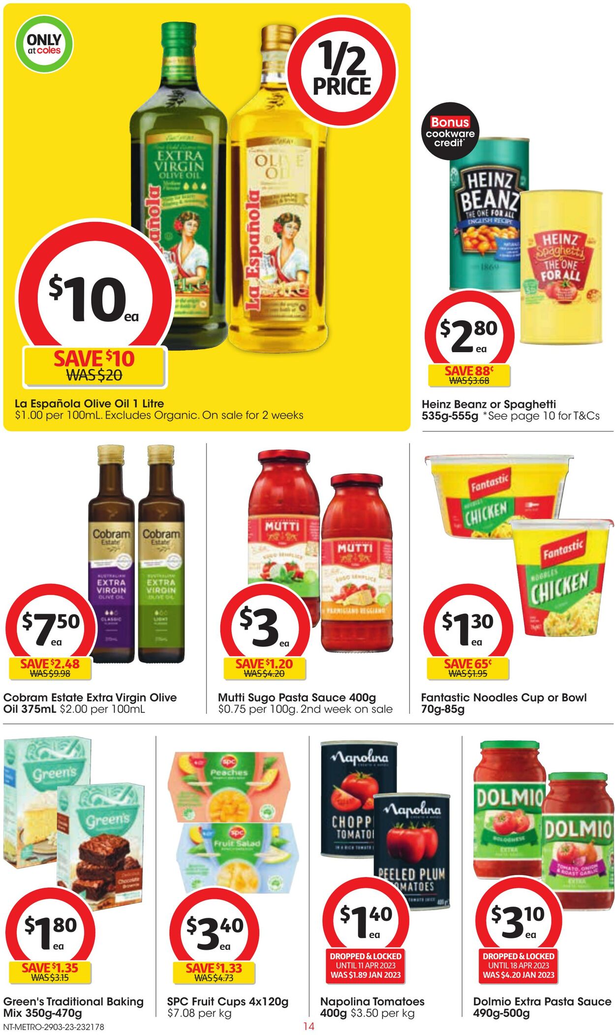 Catalogue Coles 29.03.2023 - 04.04.2023