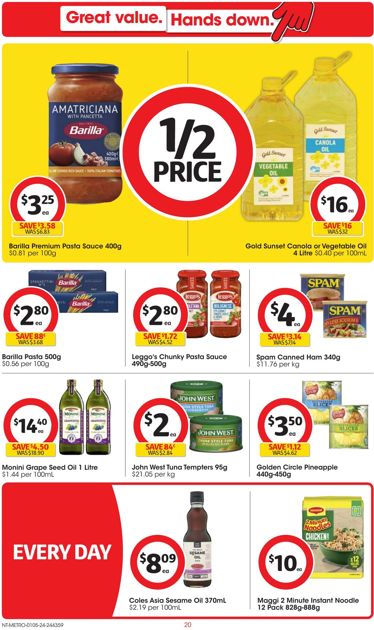 Catalogue Coles 01.05.2024 - 07.05.2024