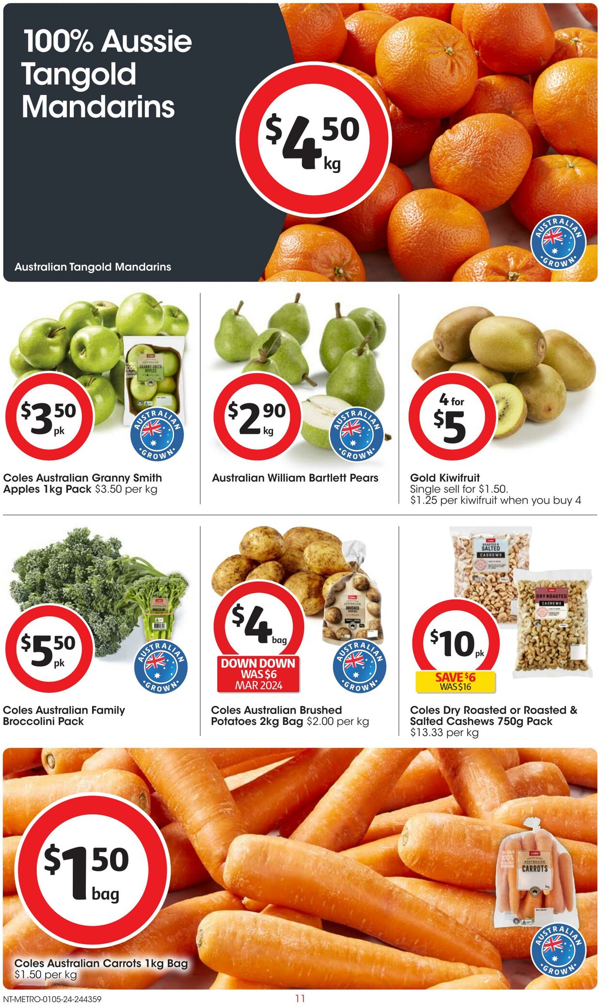 Catalogue Coles 01.05.2024 - 07.05.2024