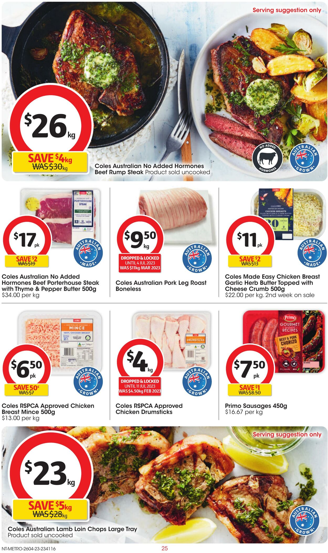 Catalogue Coles 26.04.2023 - 02.05.2023