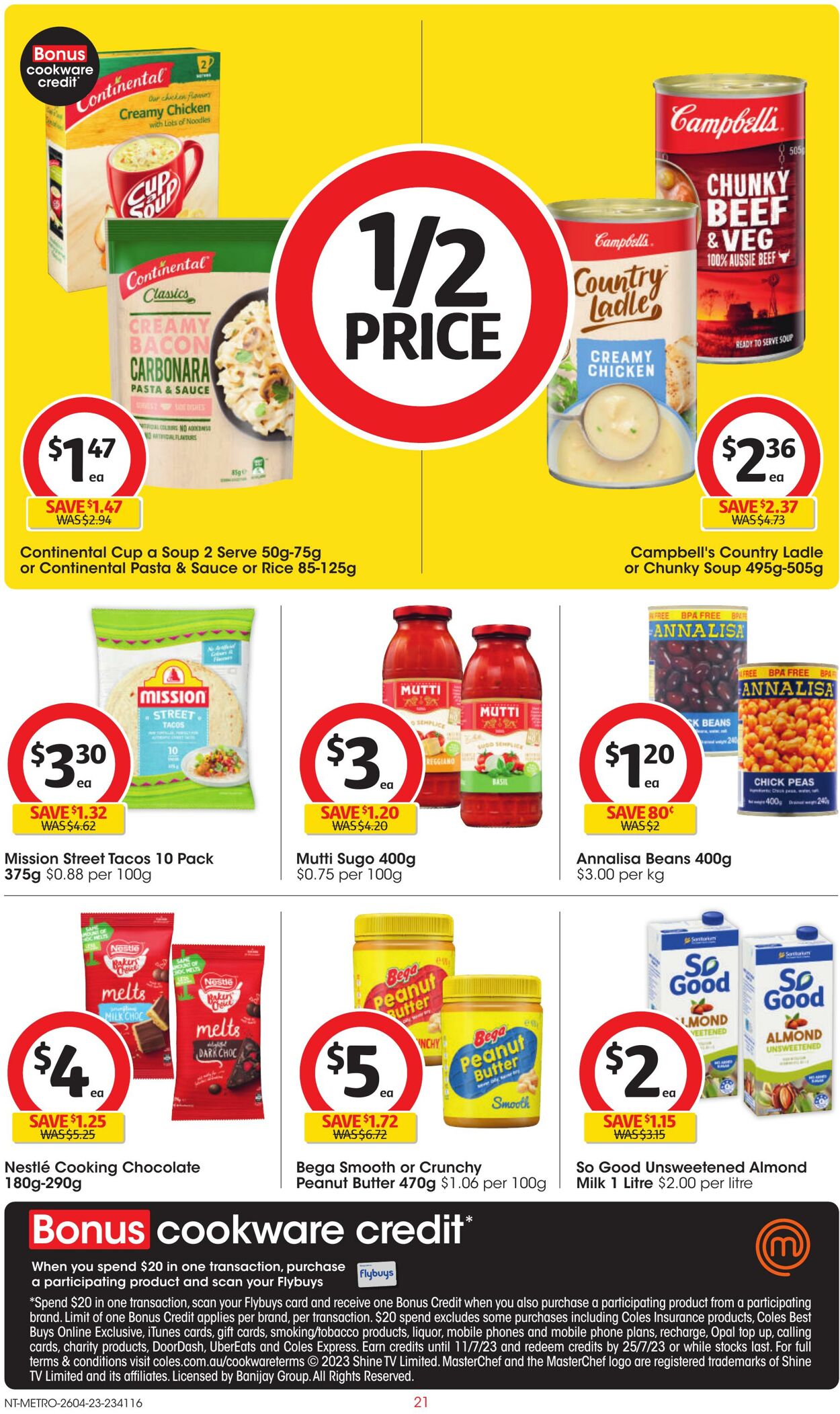 Catalogue Coles 26.04.2023 - 02.05.2023