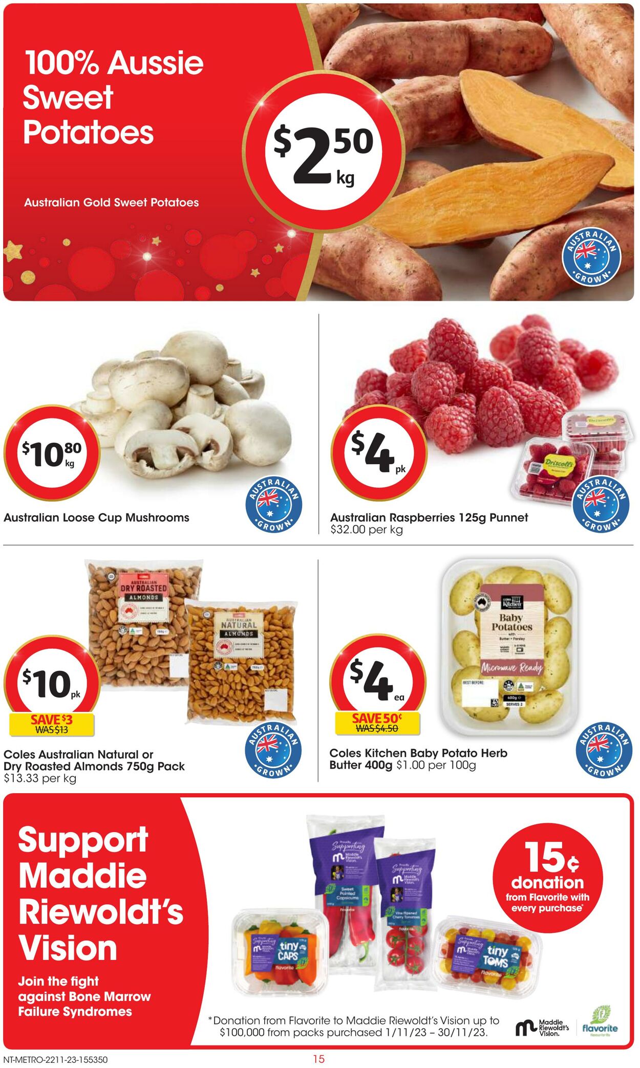 Catalogue Coles 15.11.2023 - 21.11.2023