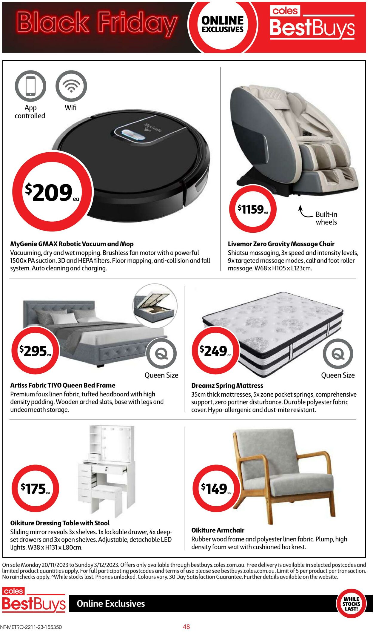 Catalogue Coles 15.11.2023 - 21.11.2023