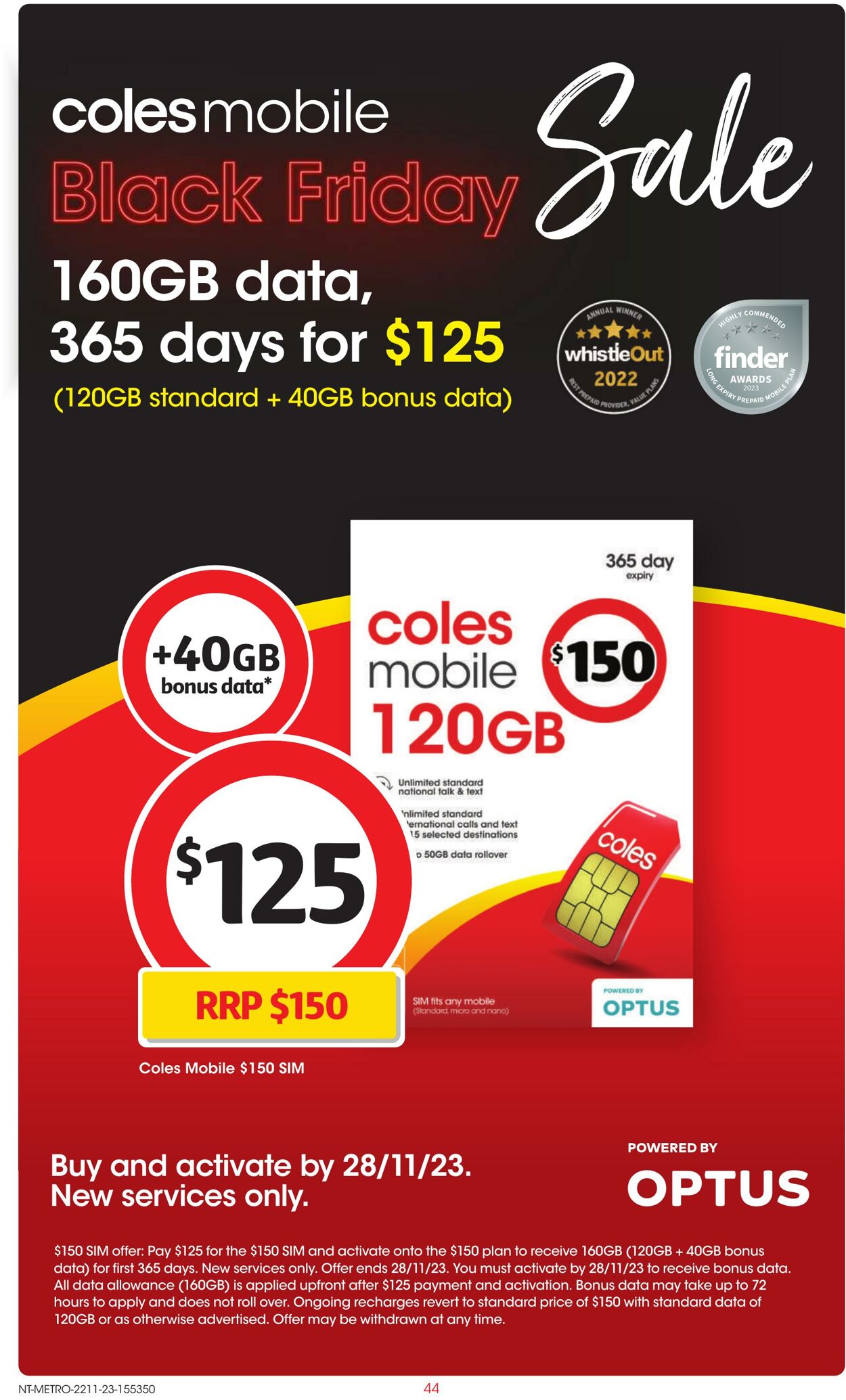 Catalogue Coles 15.11.2023 - 21.11.2023