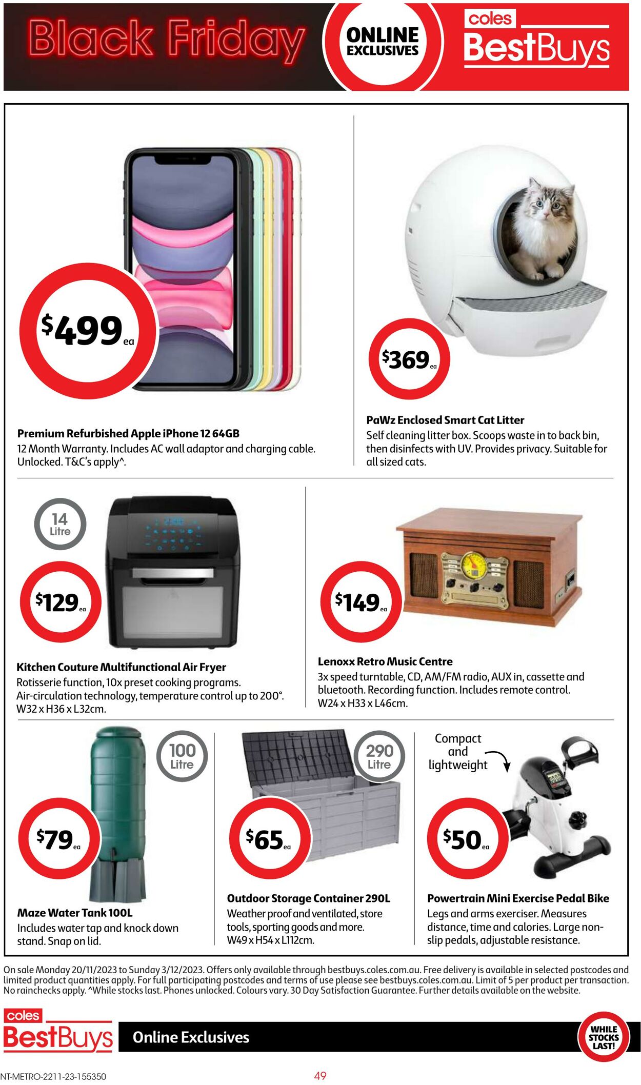 Catalogue Coles 15.11.2023 - 21.11.2023