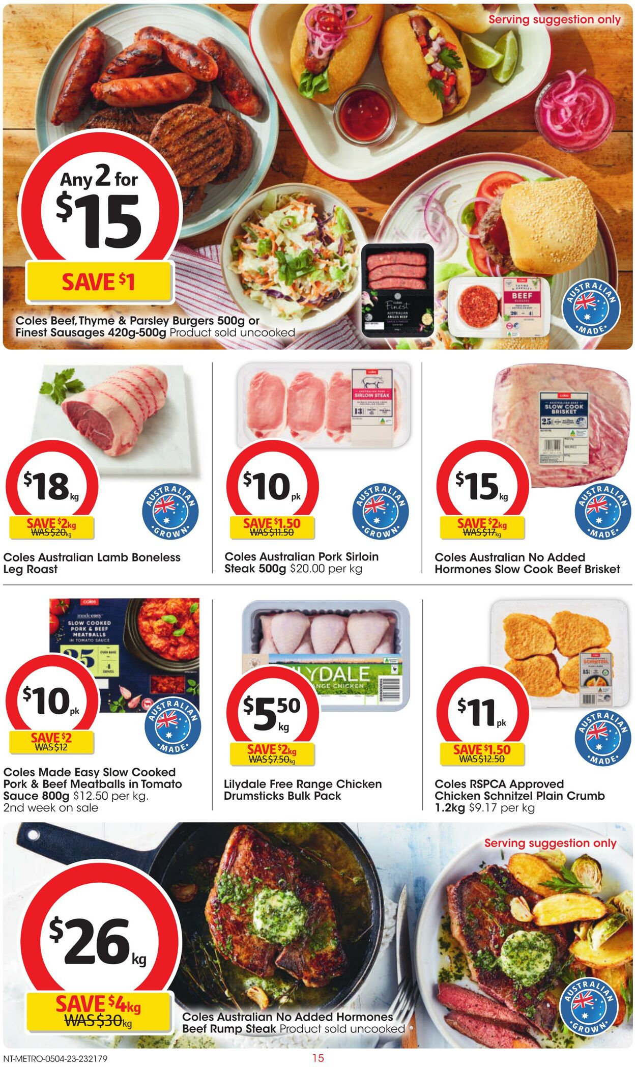 Catalogue Coles 05.04.2023 - 11.04.2023