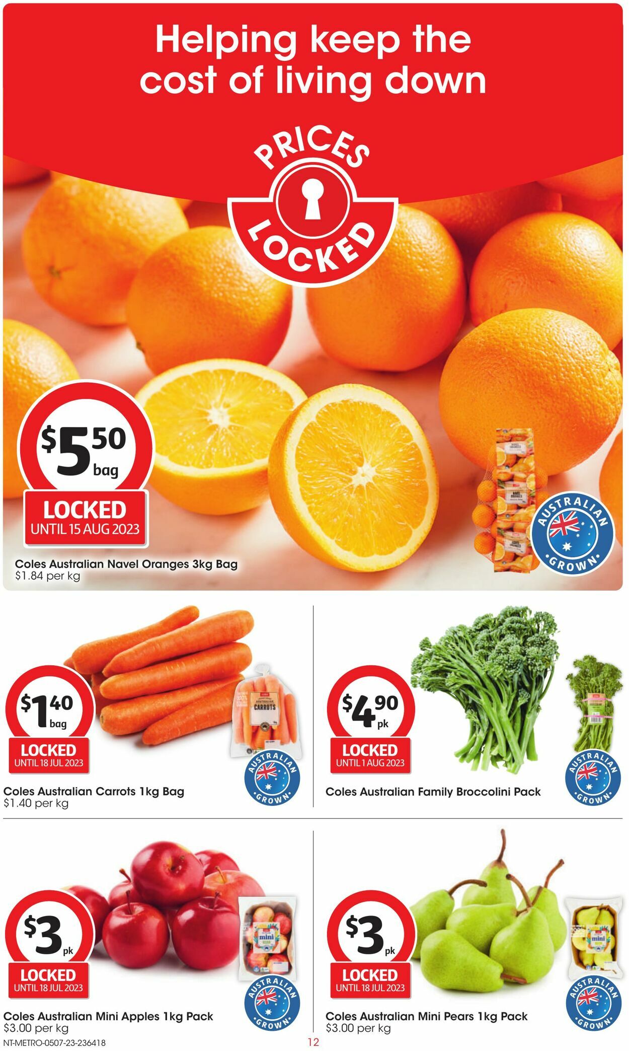 Catalogue Coles 28.06.2023 - 04.07.2023