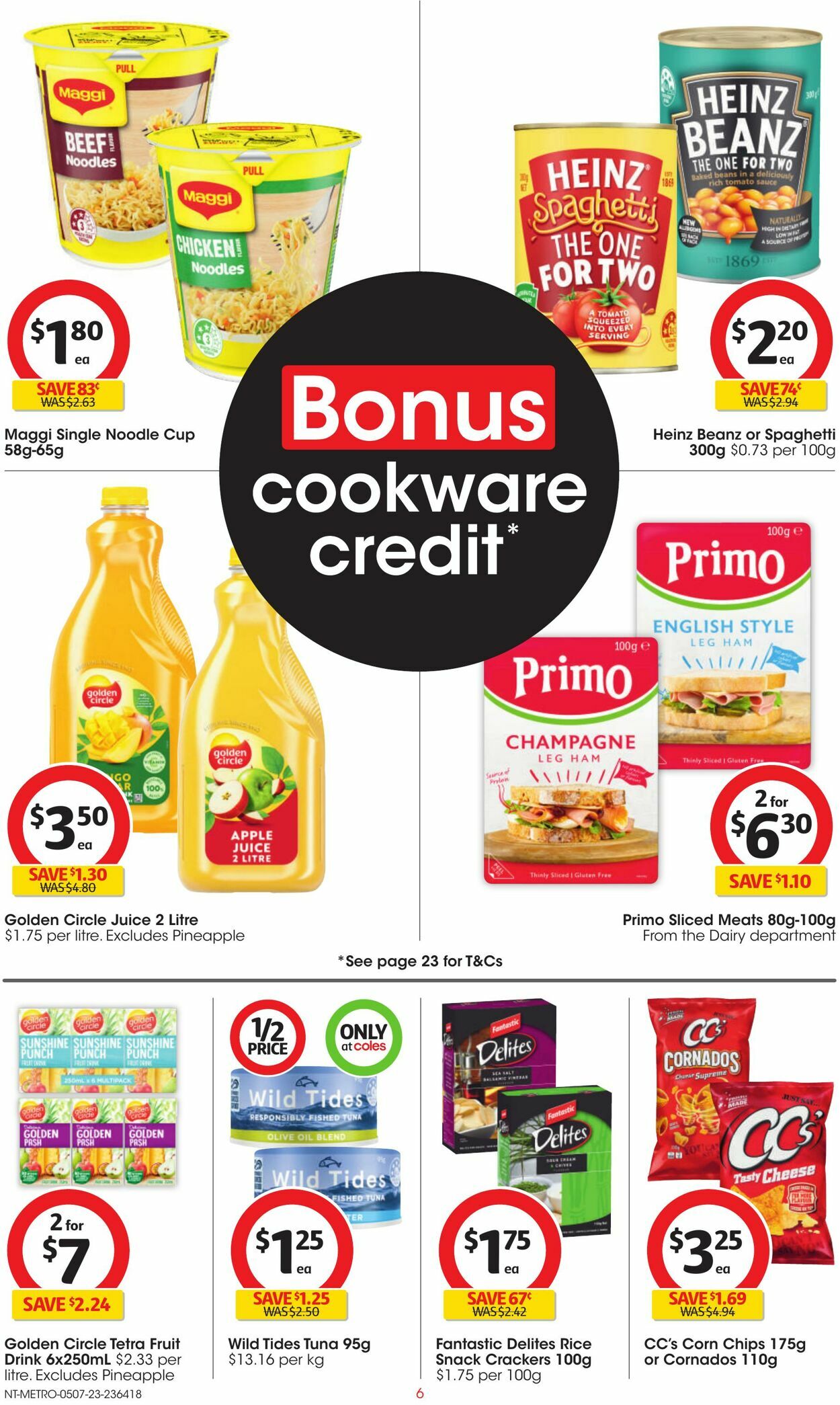 Catalogue Coles 28.06.2023 - 04.07.2023