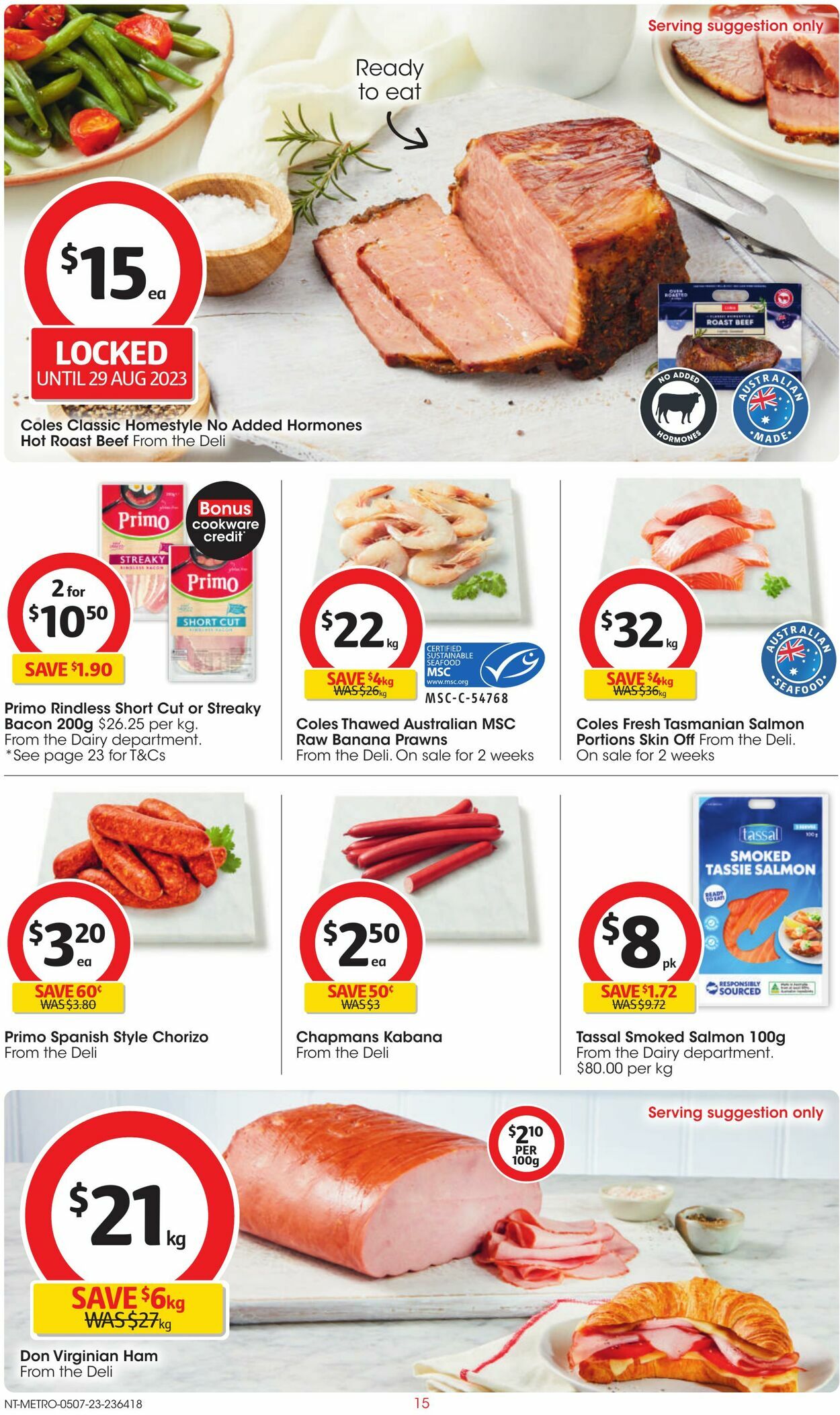 Catalogue Coles 28.06.2023 - 04.07.2023