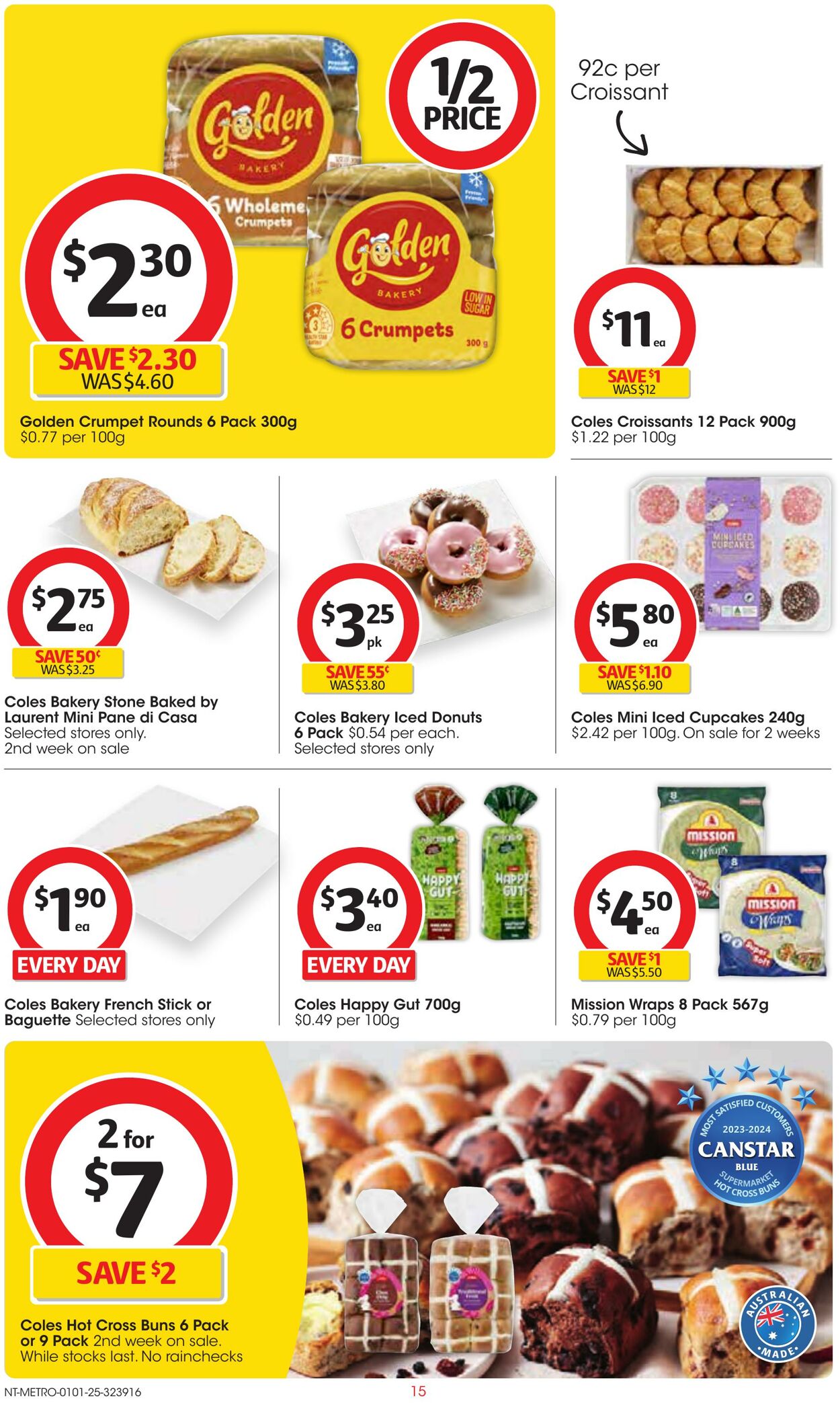 Catalogue Coles 01.01.2025 - 07.01.2025