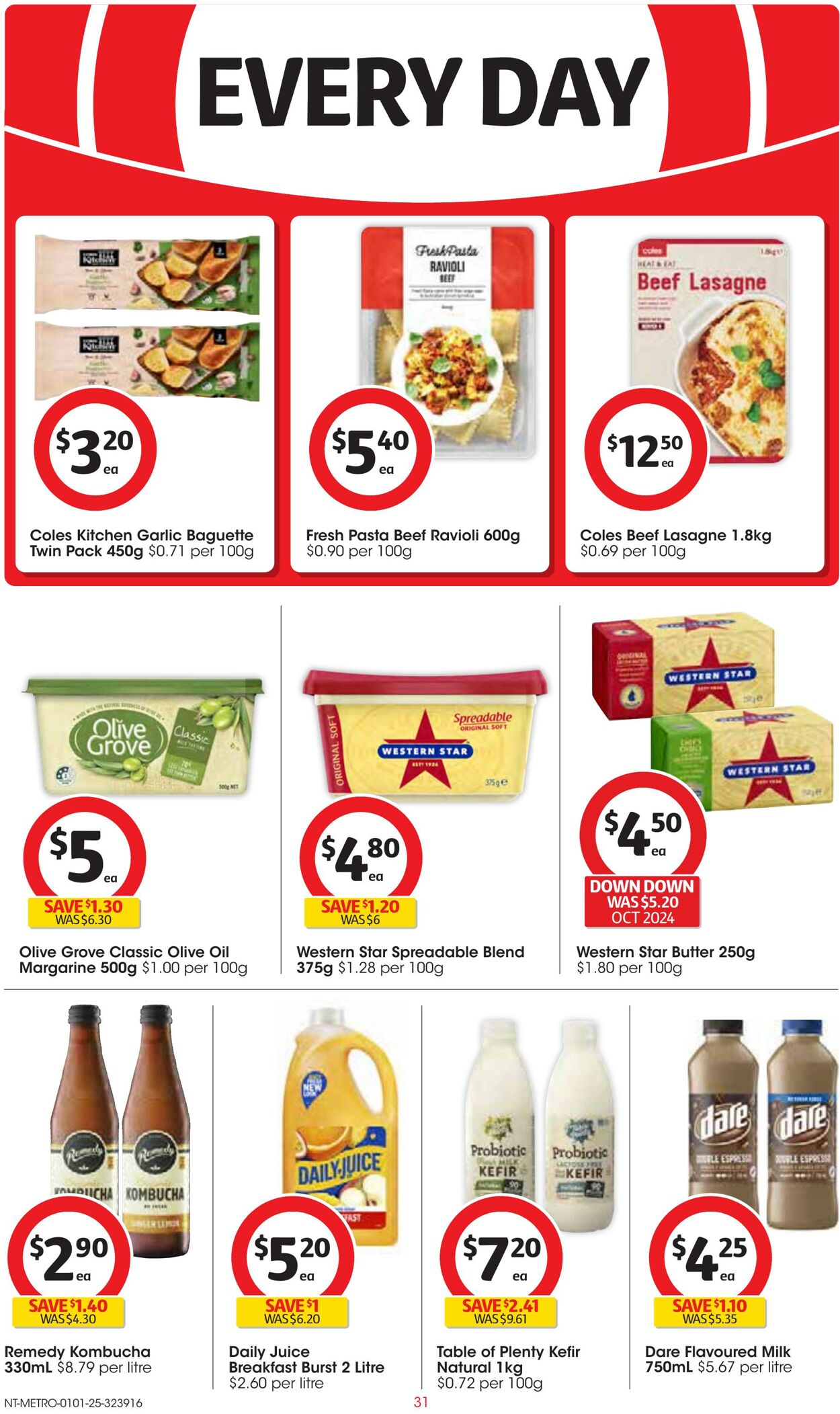 Catalogue Coles 01.01.2025 - 07.01.2025