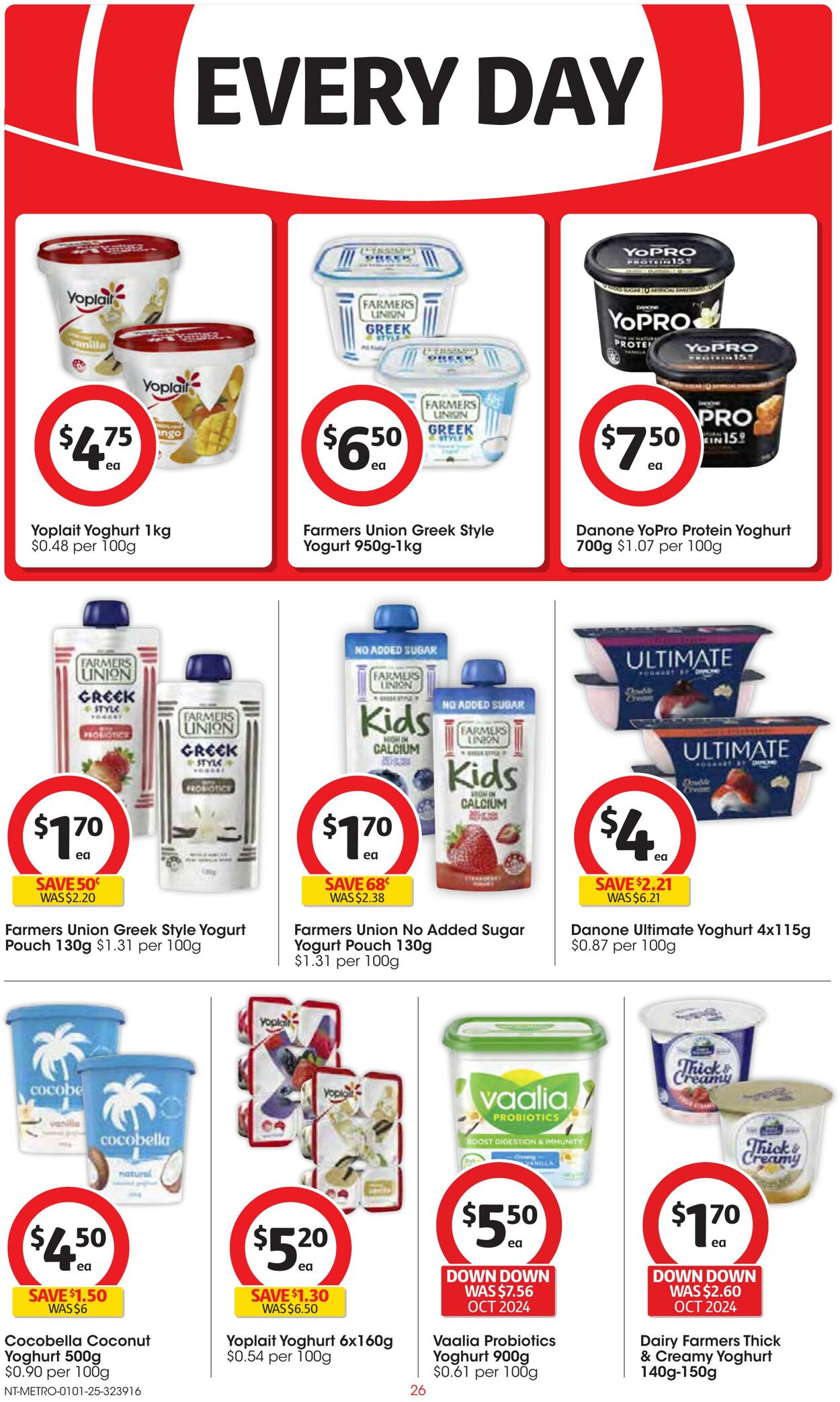 Catalogue Coles 01.01.2025 - 07.01.2025