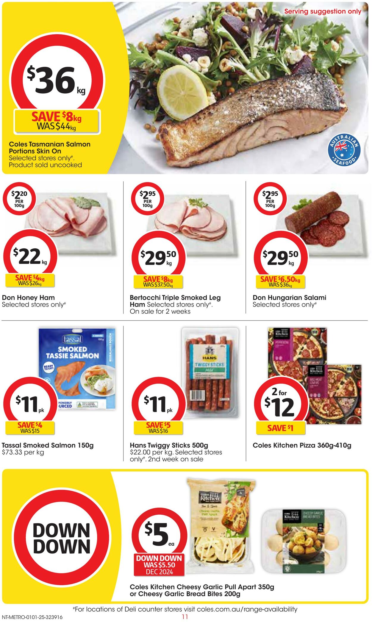 Catalogue Coles 01.01.2025 - 07.01.2025