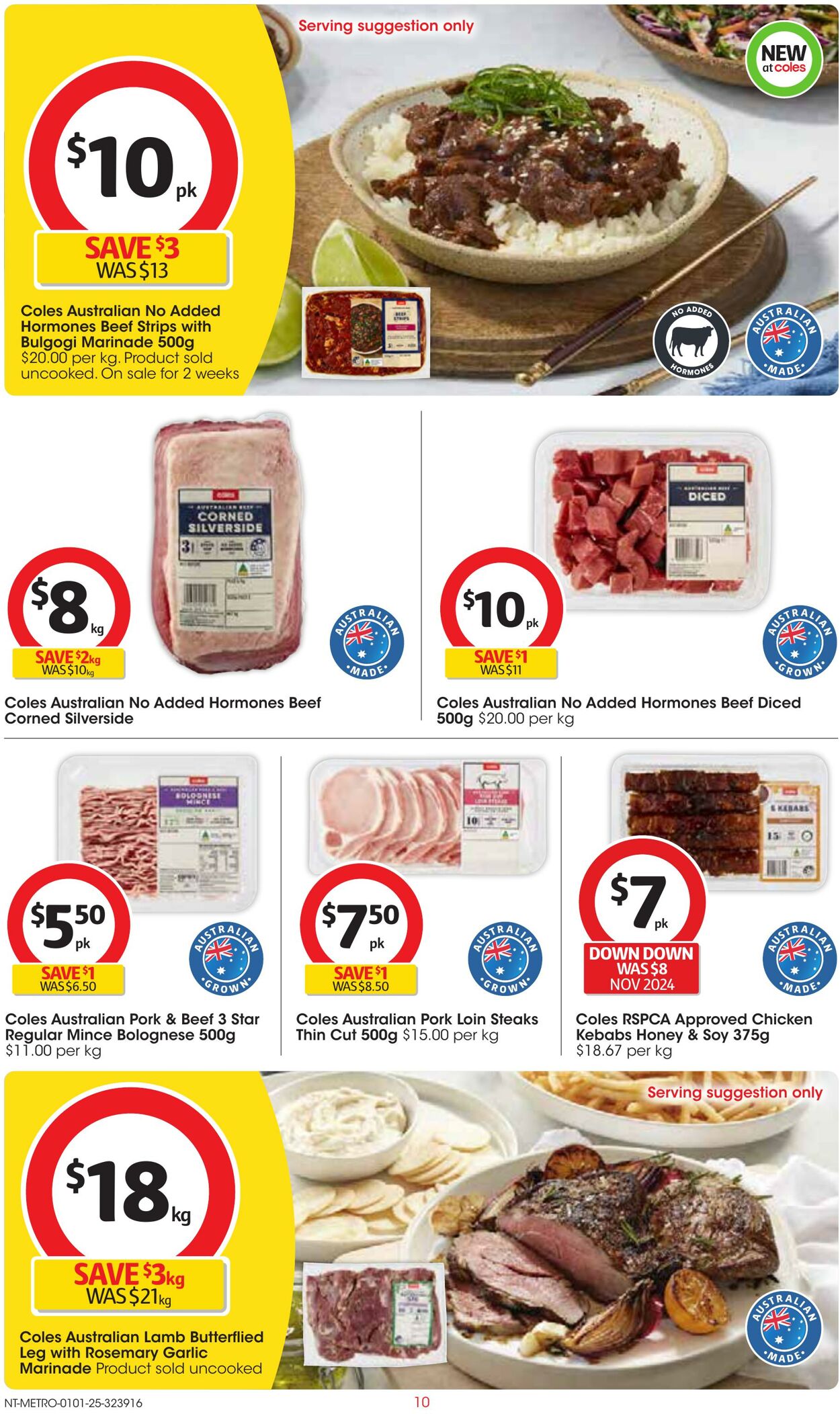 Catalogue Coles 01.01.2025 - 07.01.2025