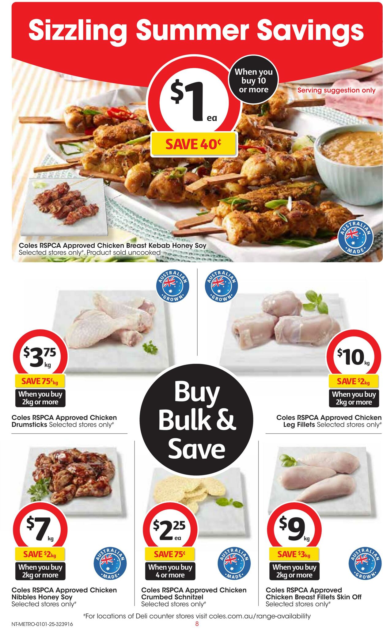 Catalogue Coles 01.01.2025 - 07.01.2025