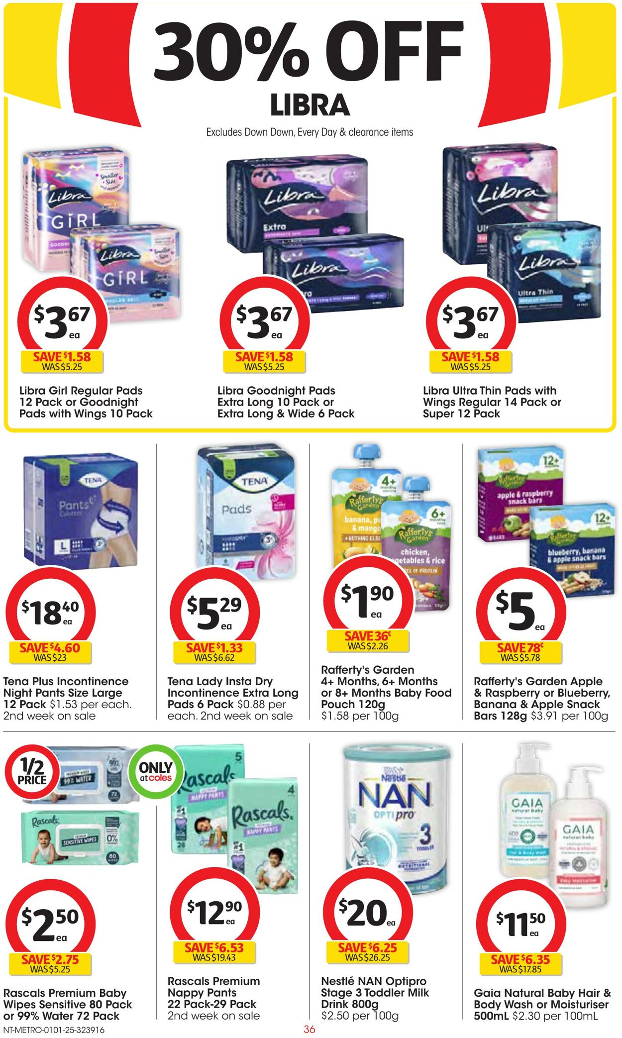 Catalogue Coles 01.01.2025 - 07.01.2025