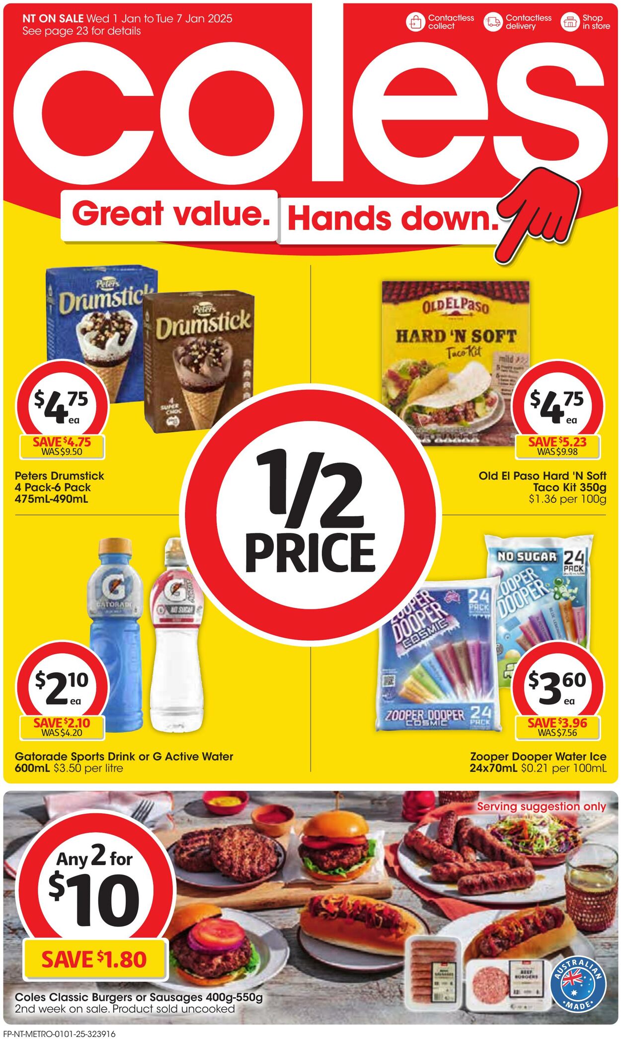 Catalogue Coles 01.01.2025 - 07.01.2025