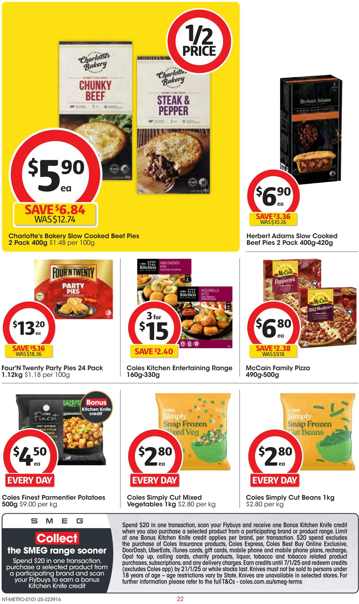 Catalogue Coles 01.01.2025 - 07.01.2025