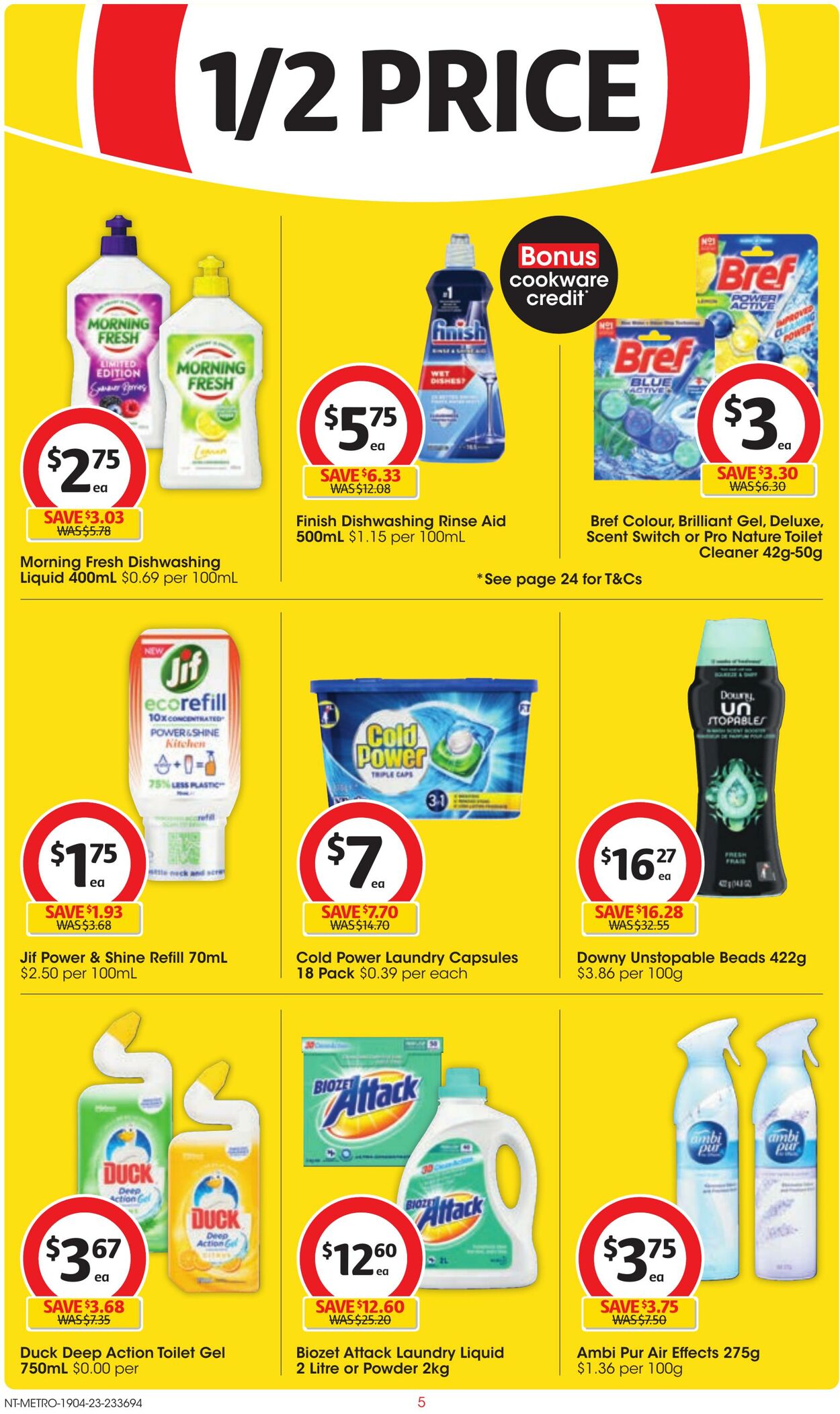 Catalogue Coles 19.04.2023 - 25.04.2023