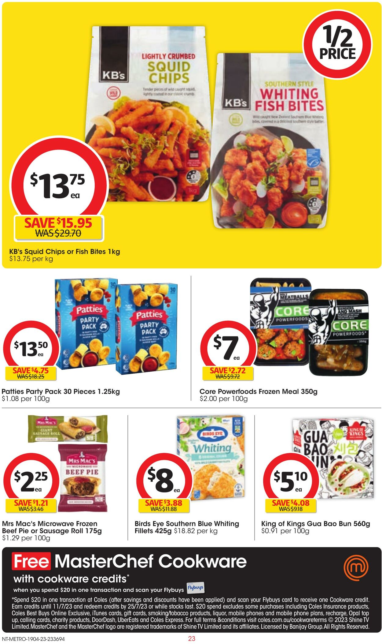 Catalogue Coles 19.04.2023 - 25.04.2023