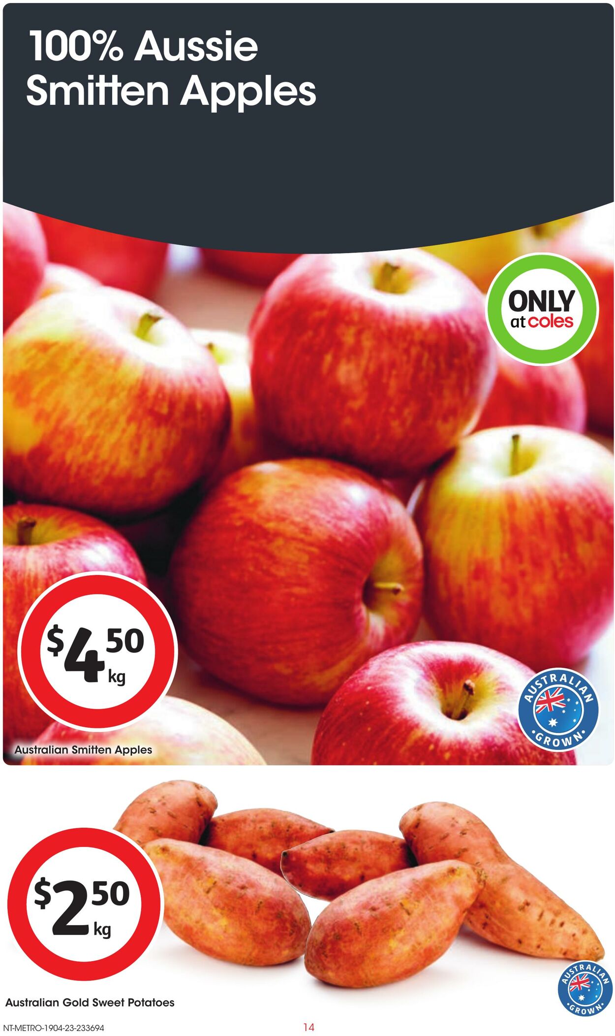 Catalogue Coles 19.04.2023 - 25.04.2023