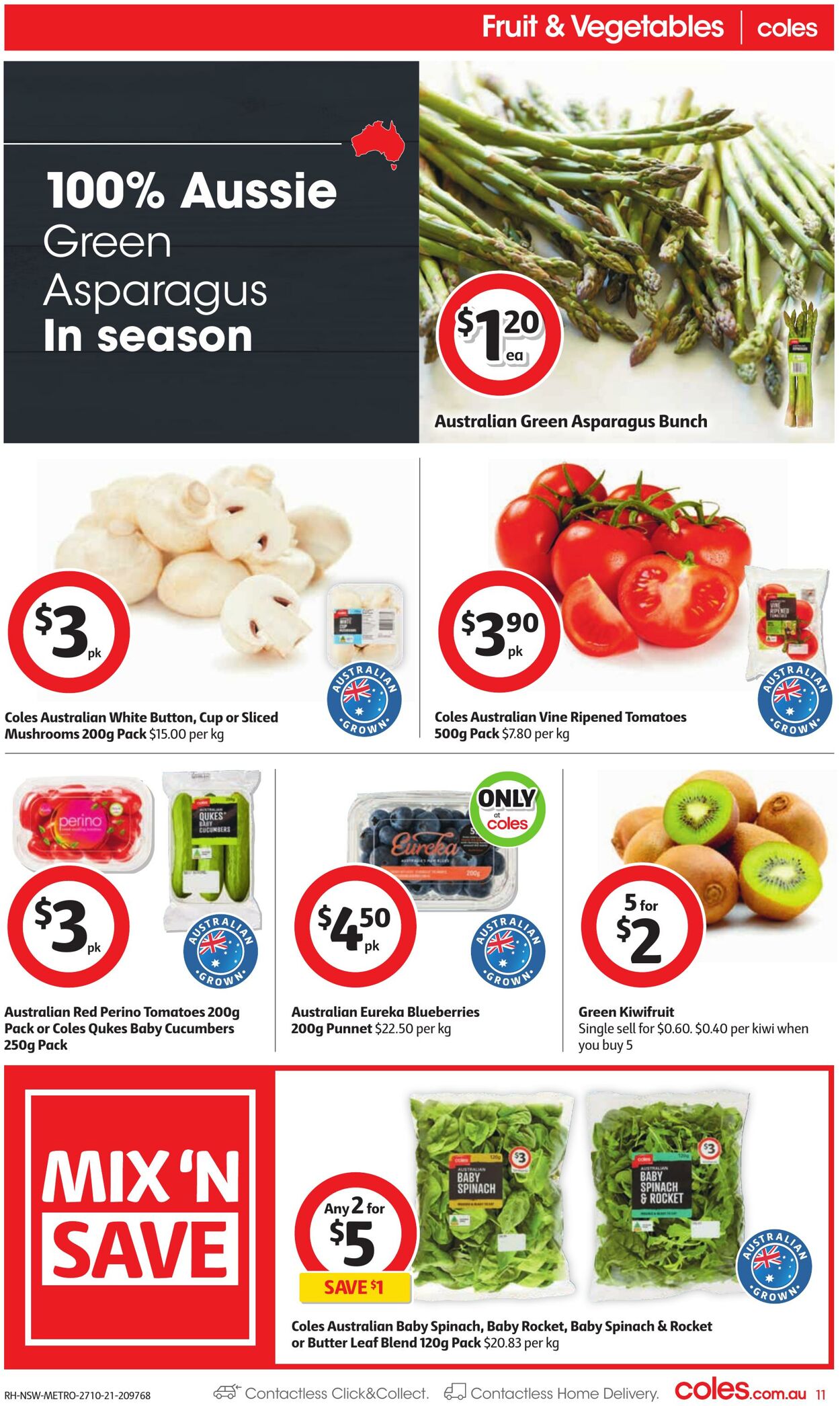 Catalogue Coles 27.10.2021 - 02.11.2021