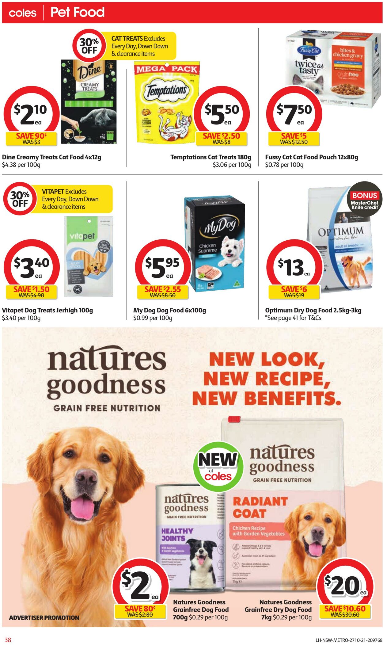 Catalogue Coles 27.10.2021 - 02.11.2021