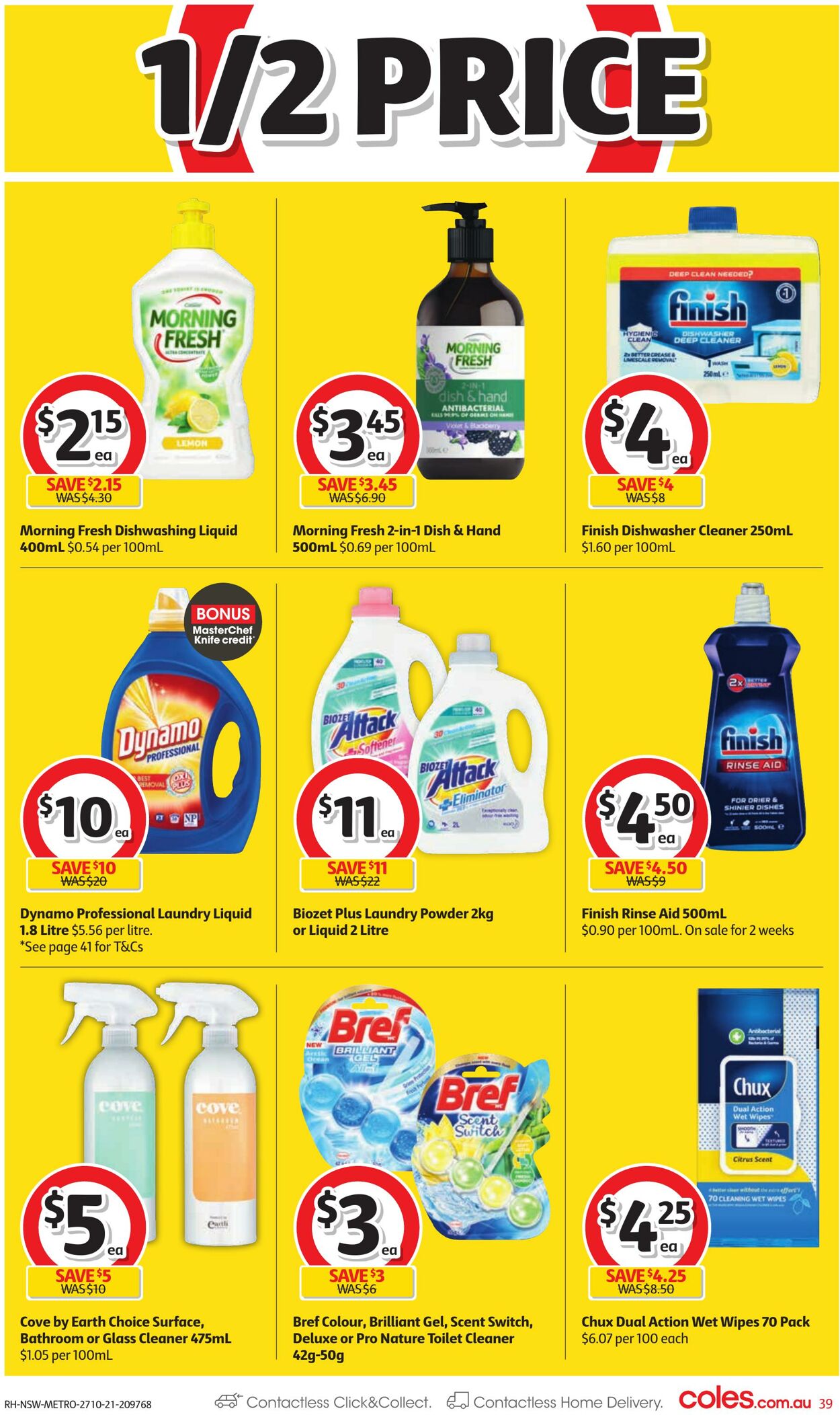 Catalogue Coles 27.10.2021 - 02.11.2021