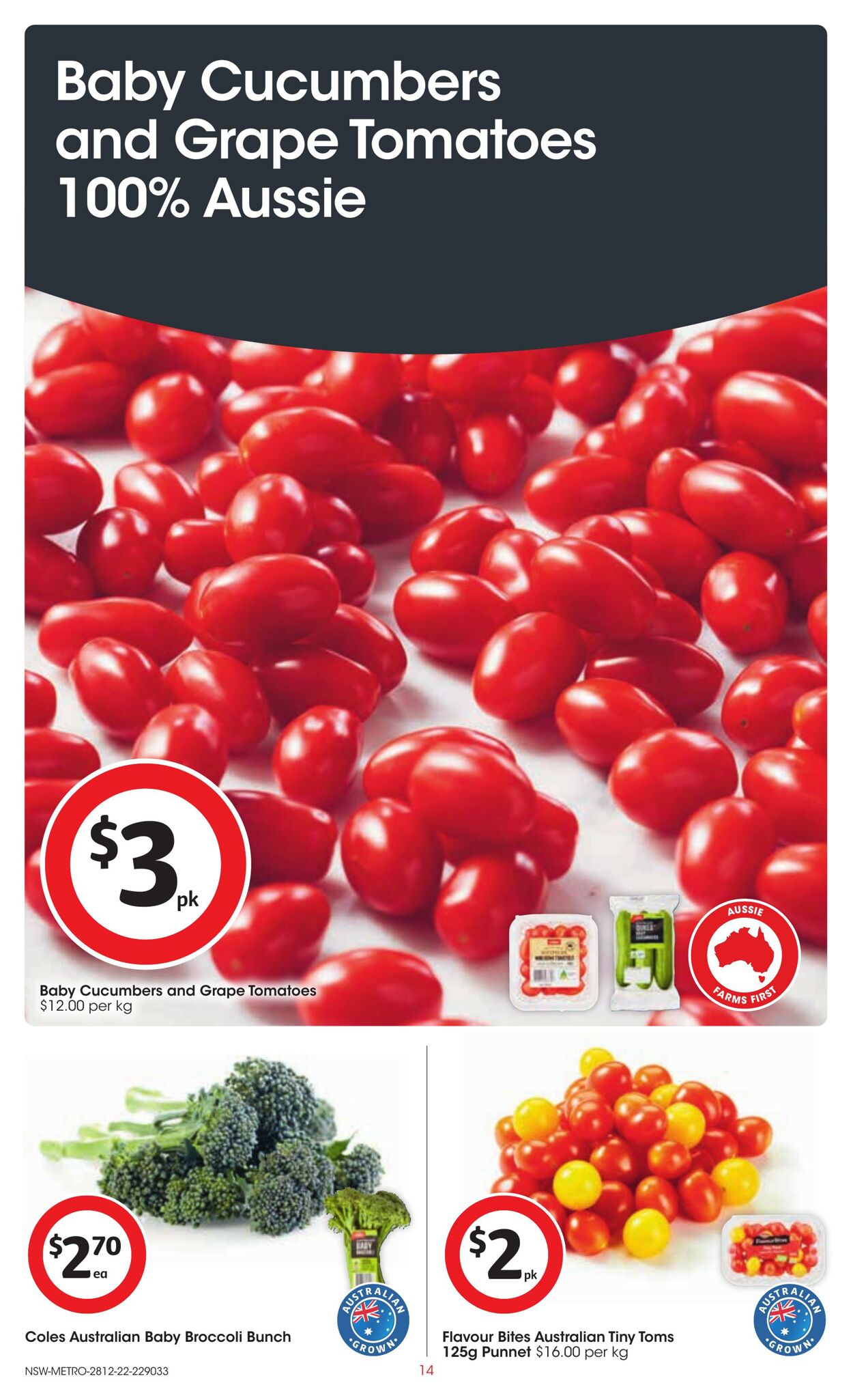 Catalogue Coles 28.12.2022 - 03.01.2023