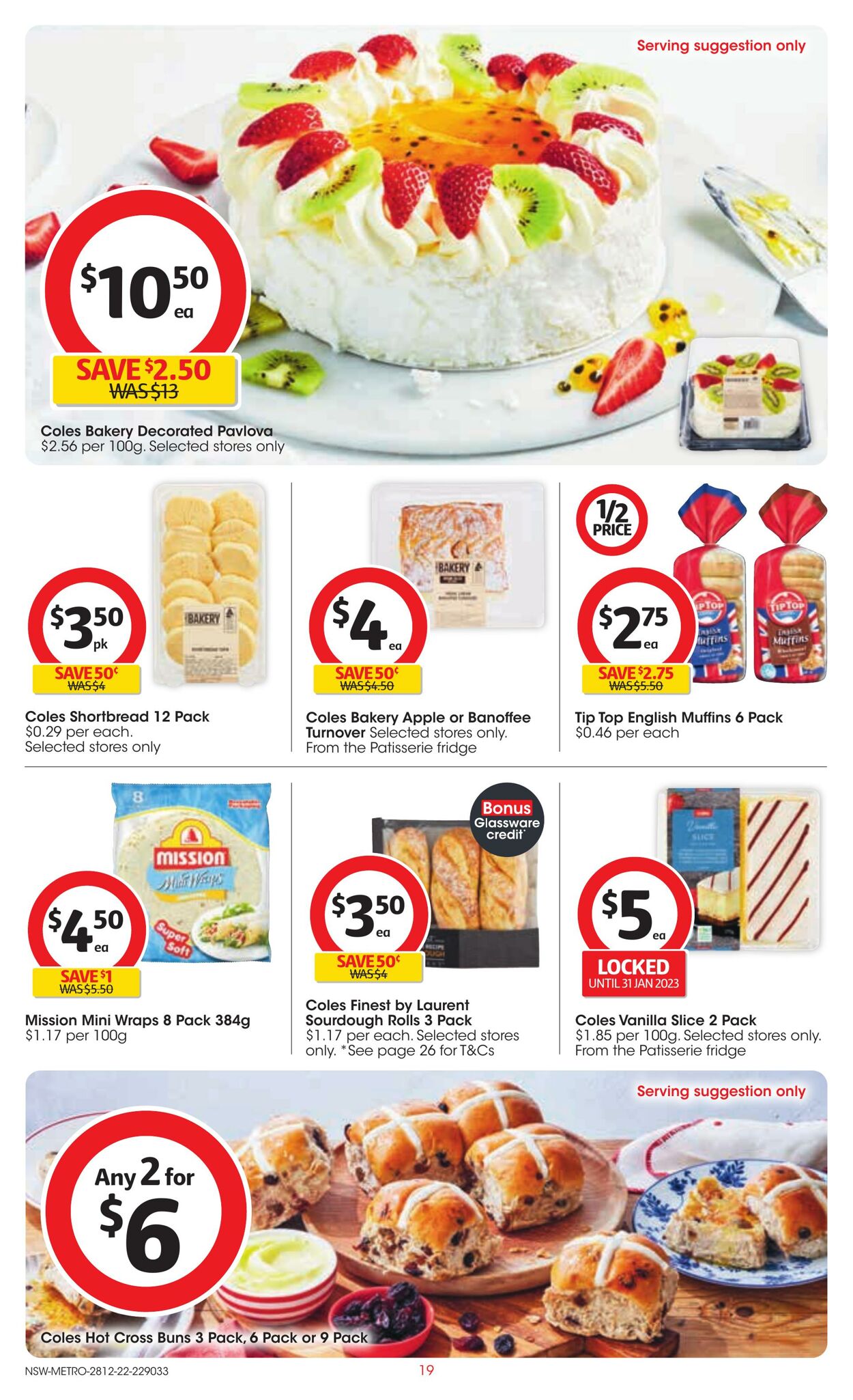 Catalogue Coles 28.12.2022 - 03.01.2023