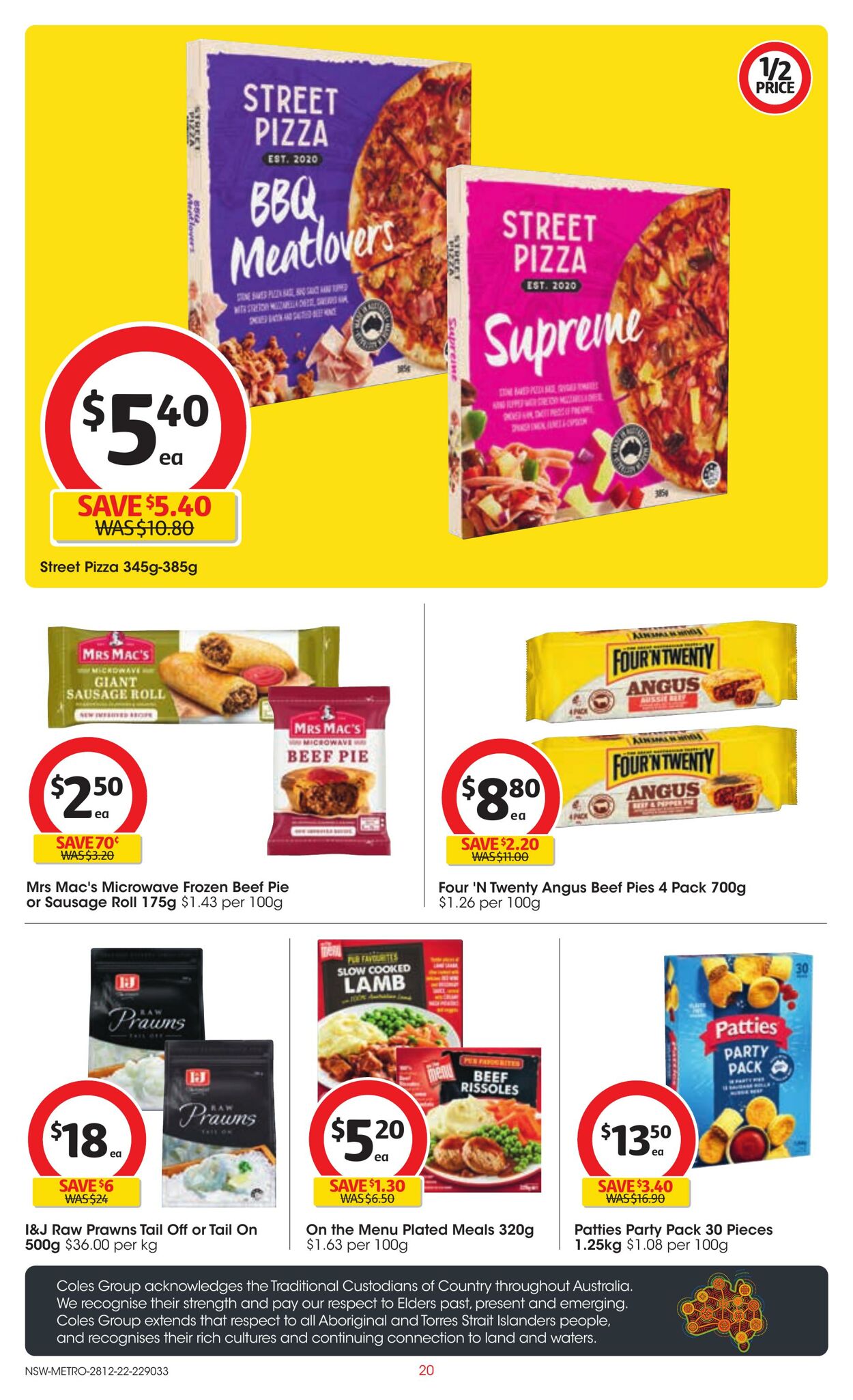 Catalogue Coles 28.12.2022 - 03.01.2023