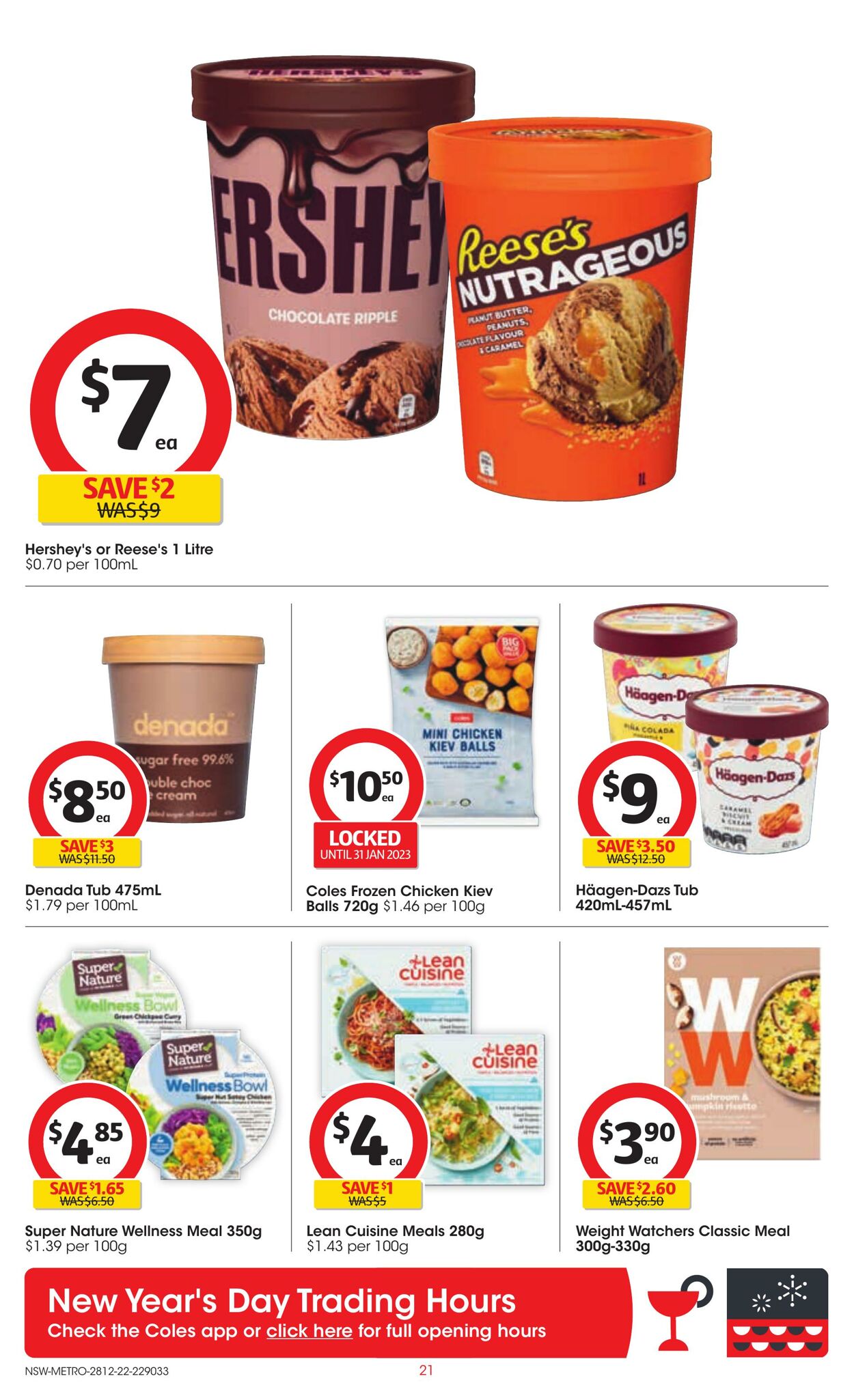 Catalogue Coles 28.12.2022 - 03.01.2023