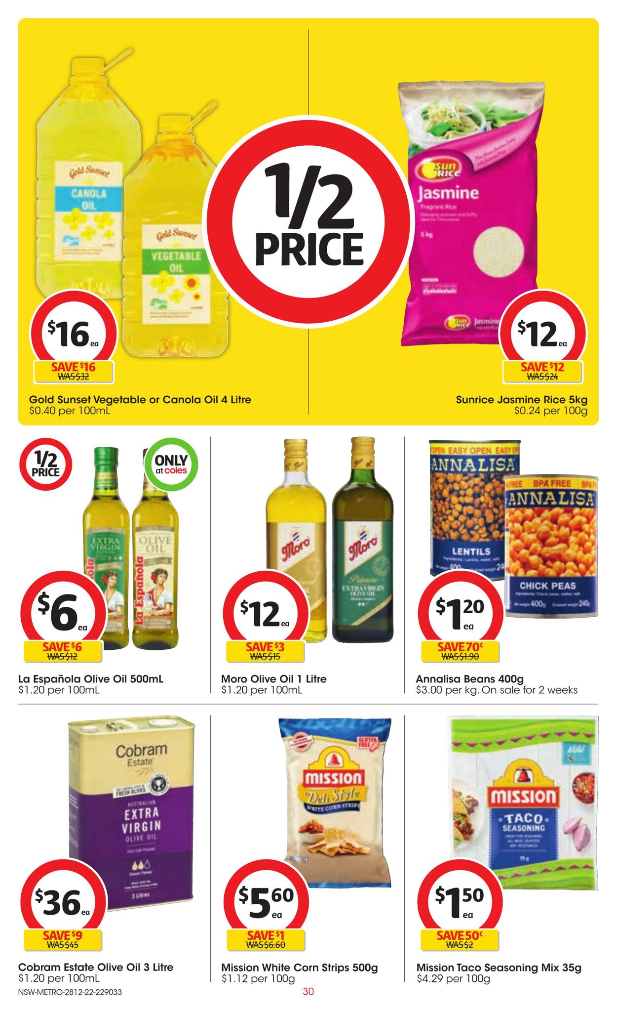 Catalogue Coles 28.12.2022 - 03.01.2023