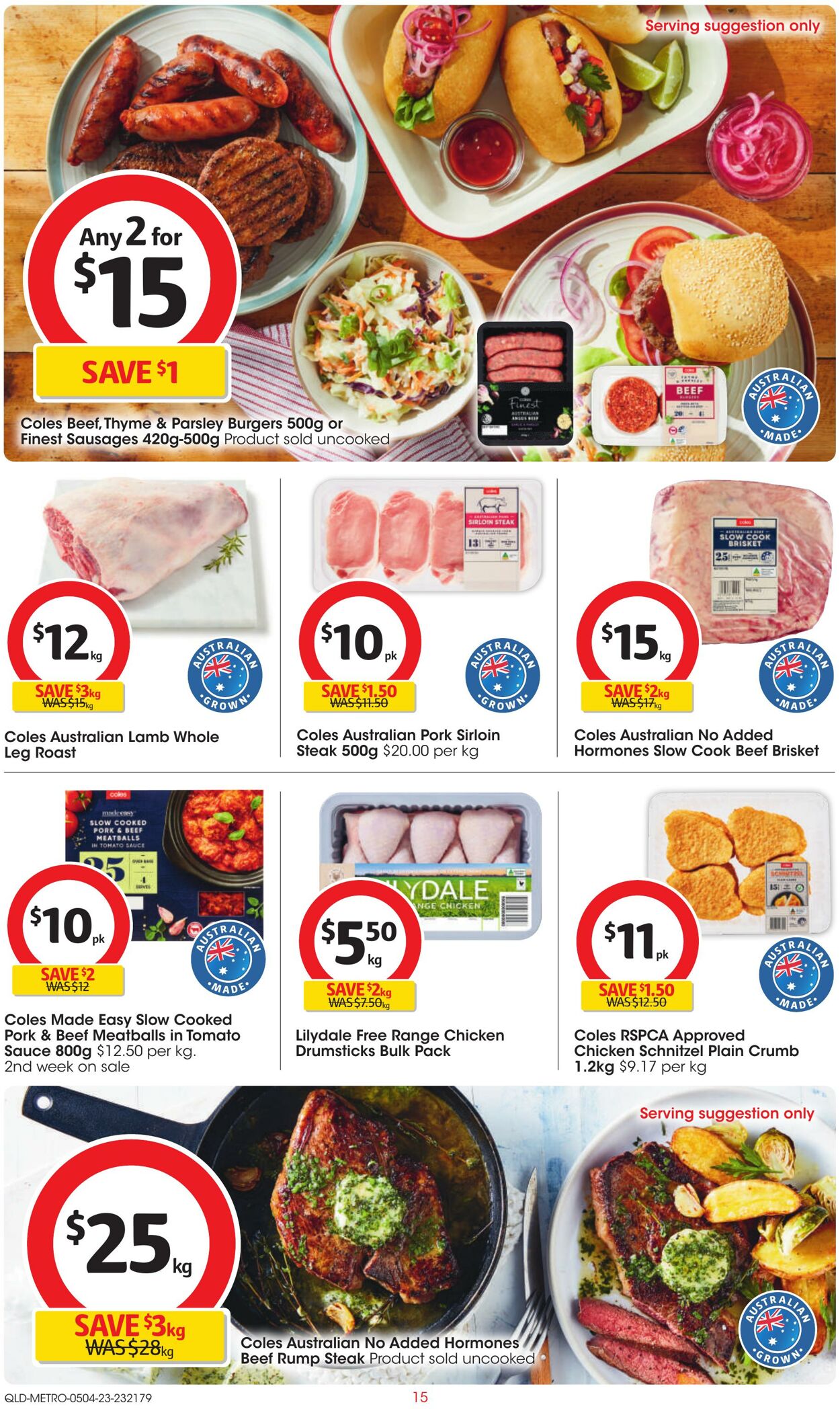 Catalogue Coles 05.04.2023 - 11.04.2023