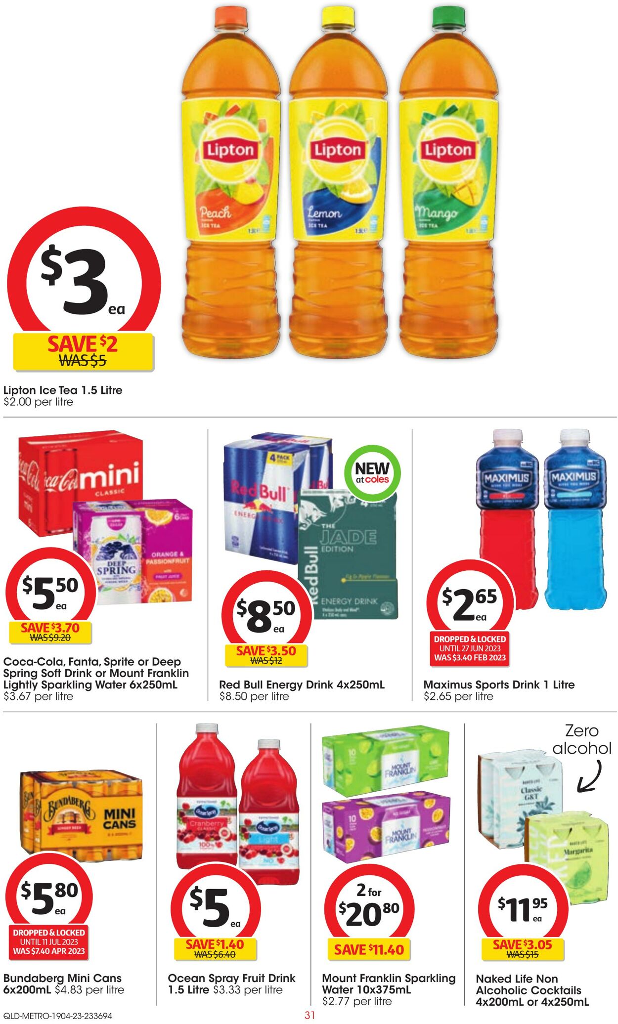 Catalogue Coles 19.04.2023 - 25.04.2023