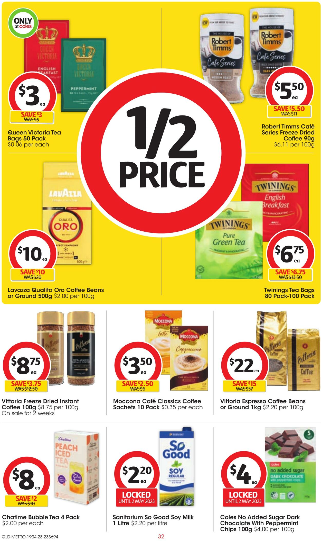 Catalogue Coles 19.04.2023 - 25.04.2023