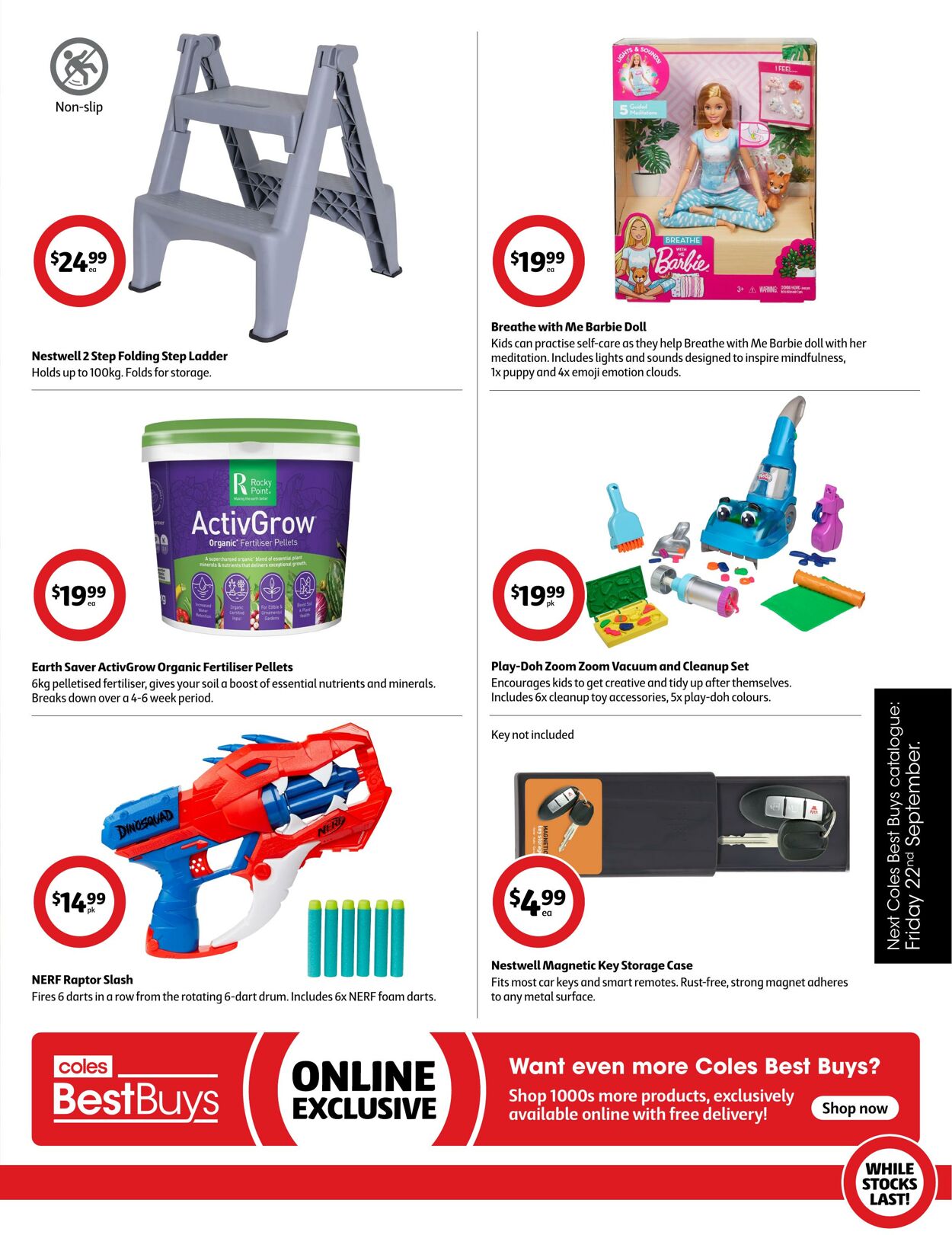 Catalogue Coles 15.09.2023 - 16.09.2023